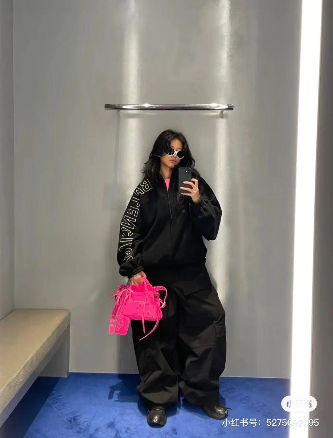 Balenciaga Balenciaga 23 logo Liu Haoran same style polar fleece jacke Size US S / EU 44-46 / 1 - 6 Thumbnail