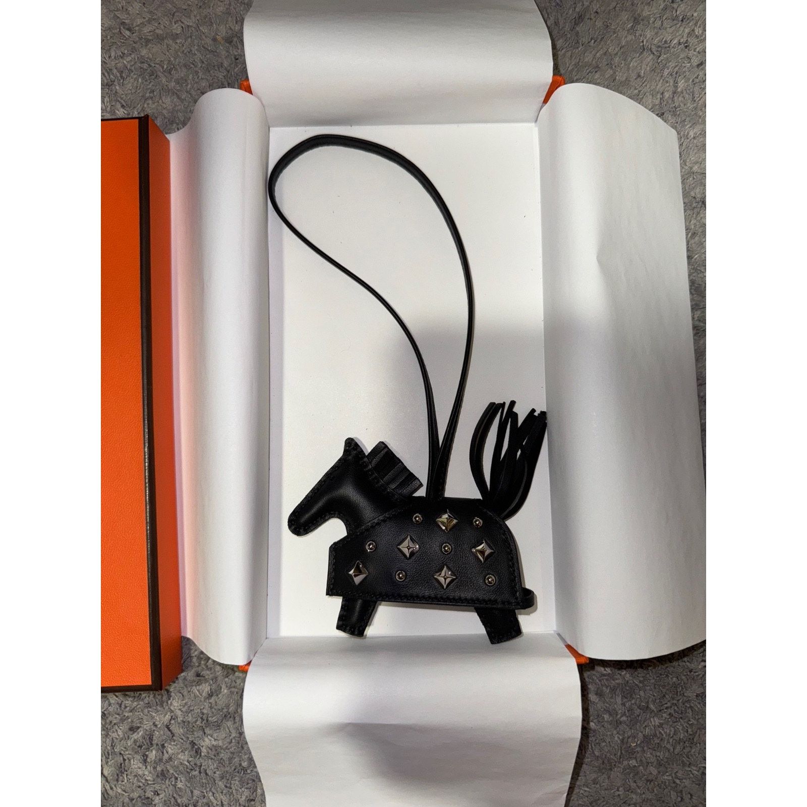 Hermes Hermes Horse Rodeo Robeo Rock Milo Leather Bag Charm Size ONE SIZE - 4 Thumbnail