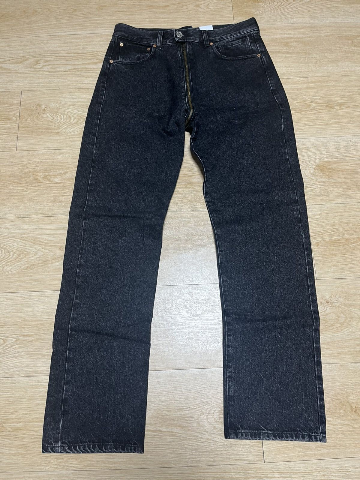Levi's × Vetements M Vetements SS20 crotch zip split HOMME denim pants jeans Size US 30 / EU 46 - 1 Thumbnail