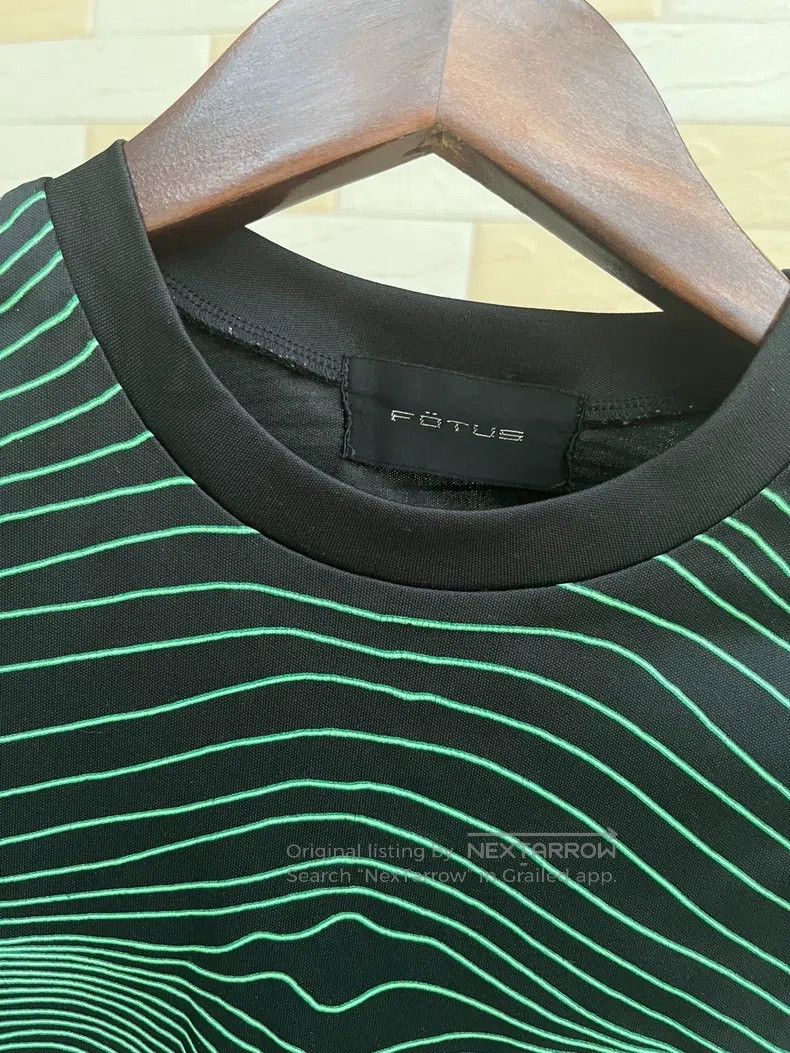 Fotus fotus size F Fluorescent striped T-shirt Size M / US 6-8 / IT 42-44 - 6 Thumbnail