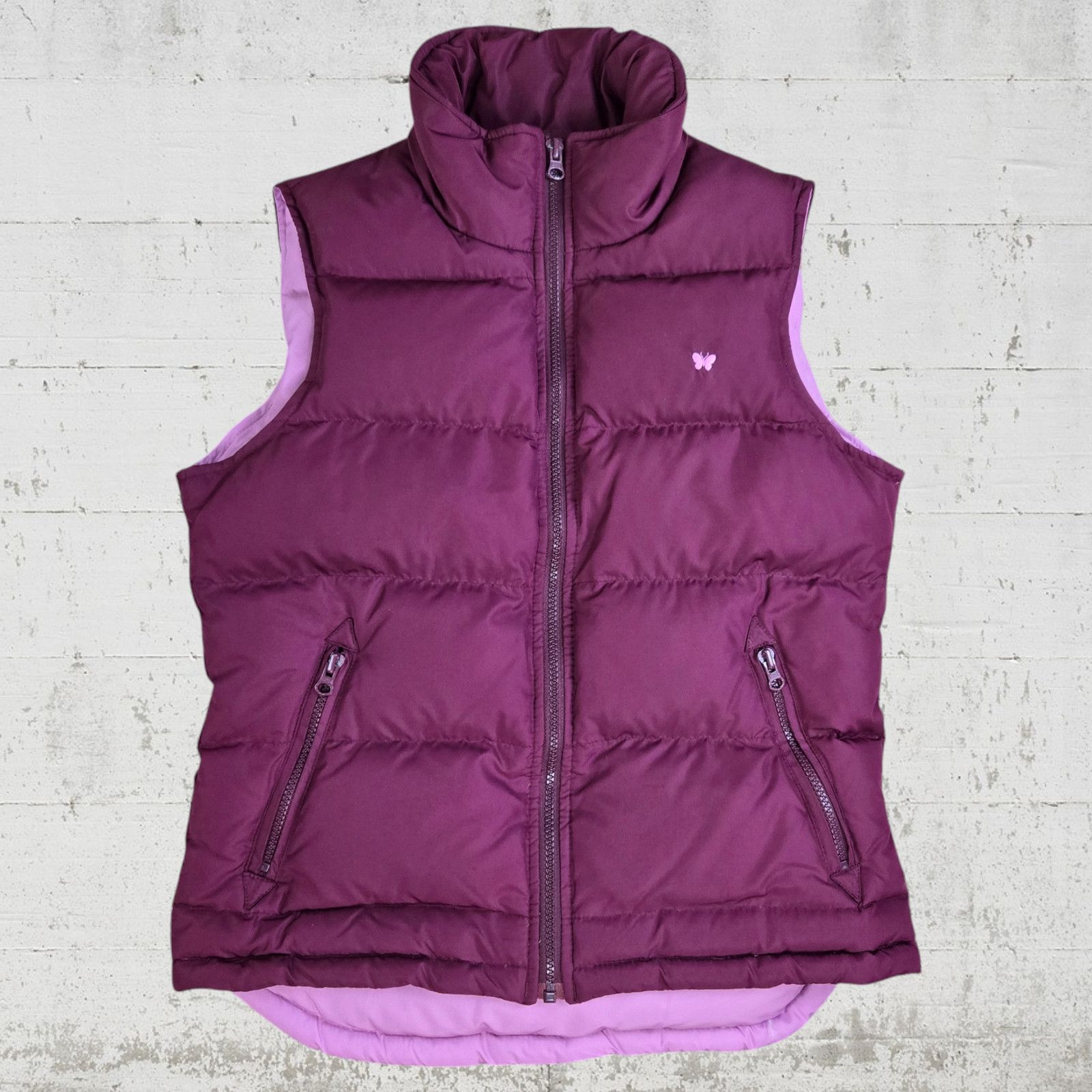 Aeropostale Y2K Aeropostale Purple Puffer Vest Size Medium Size M / US 6-8 / IT 42-44 - 2 Thumbnail