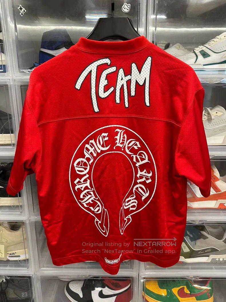 Chrome Hearts CHROME HEARTS Size XS Mattyboy red hockey suit short sleeve Size US XS / EU 42 / 0 - 3 Thumbnail