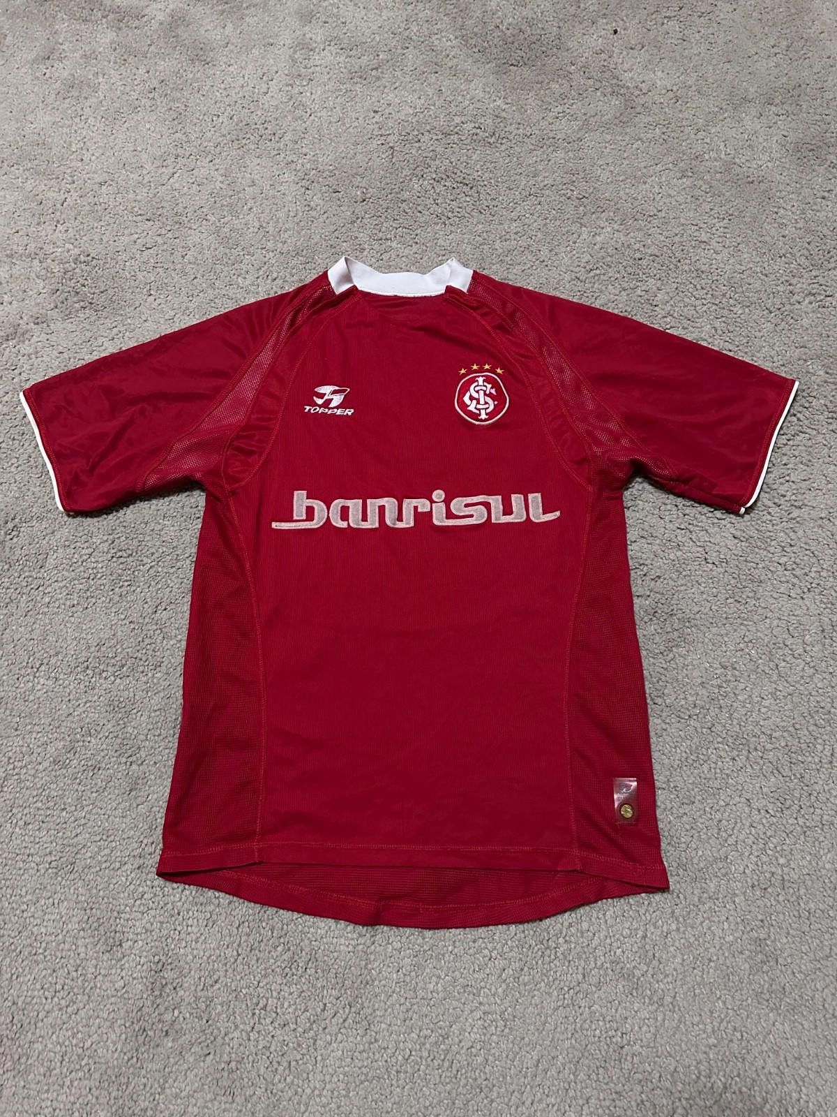Other SC Internacional 2003 Home Kit Football Shirt Soccer Jersey Size US S / EU 44-46 / 1 - 1 Thumbnail