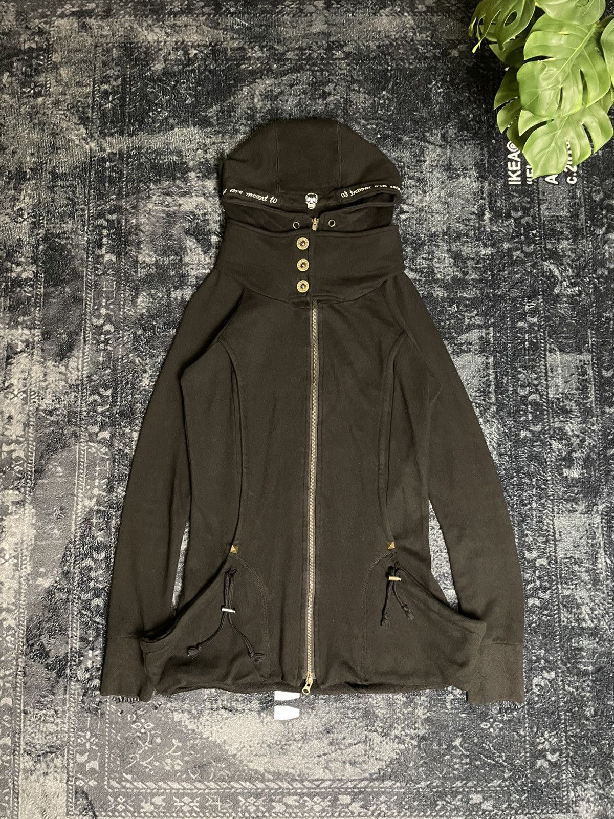 If Six Was Nine × Le Grande Bleu (L.G.B.) Heaven & Earth Punk Skull Hoodie Size US M / EU 48-50 / 2 - 1 Thumbnail