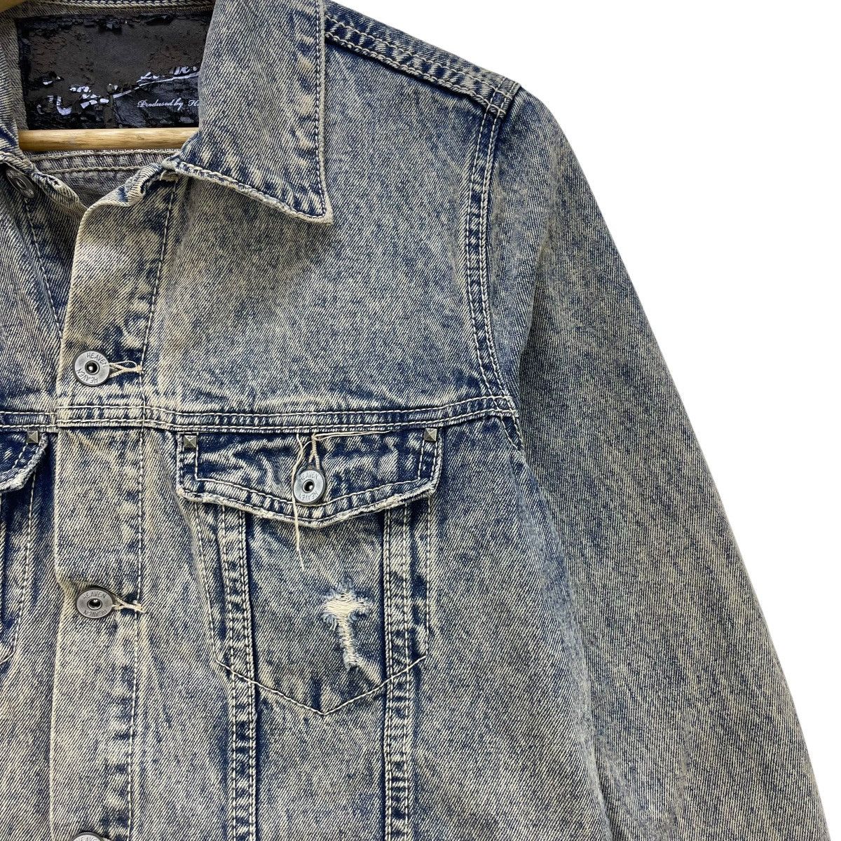 Japanese Brand × Levi's × Vintage Vintage Distressed Heaven Japanese Brand Acid Wash Jacket Size M / US 6-8 / IT 42-44 - 4 Thumbnail