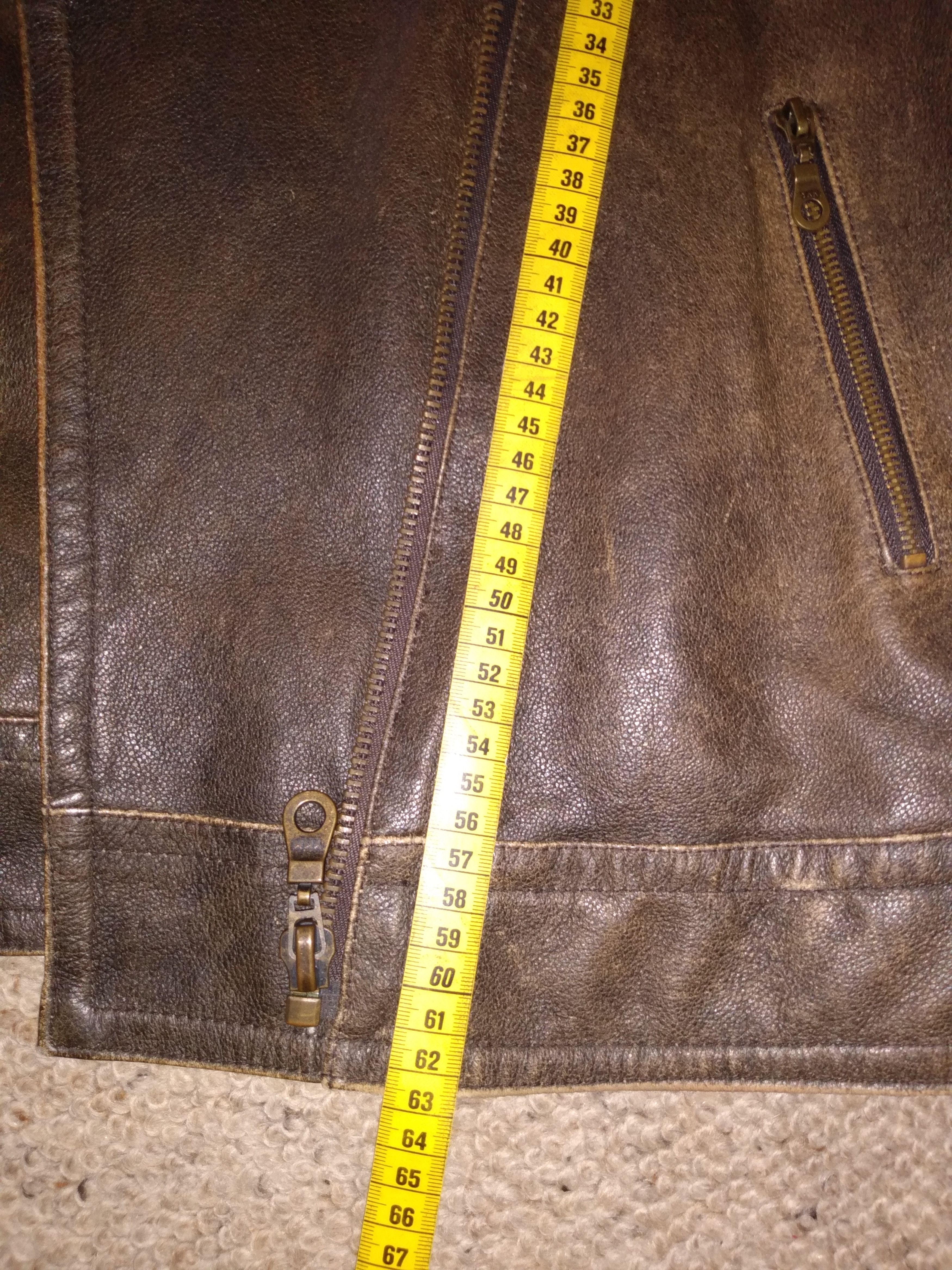 True Grit True Grit brown leather jacket Size XL / US 12-14 / IT 48-50 - 6 Thumbnail