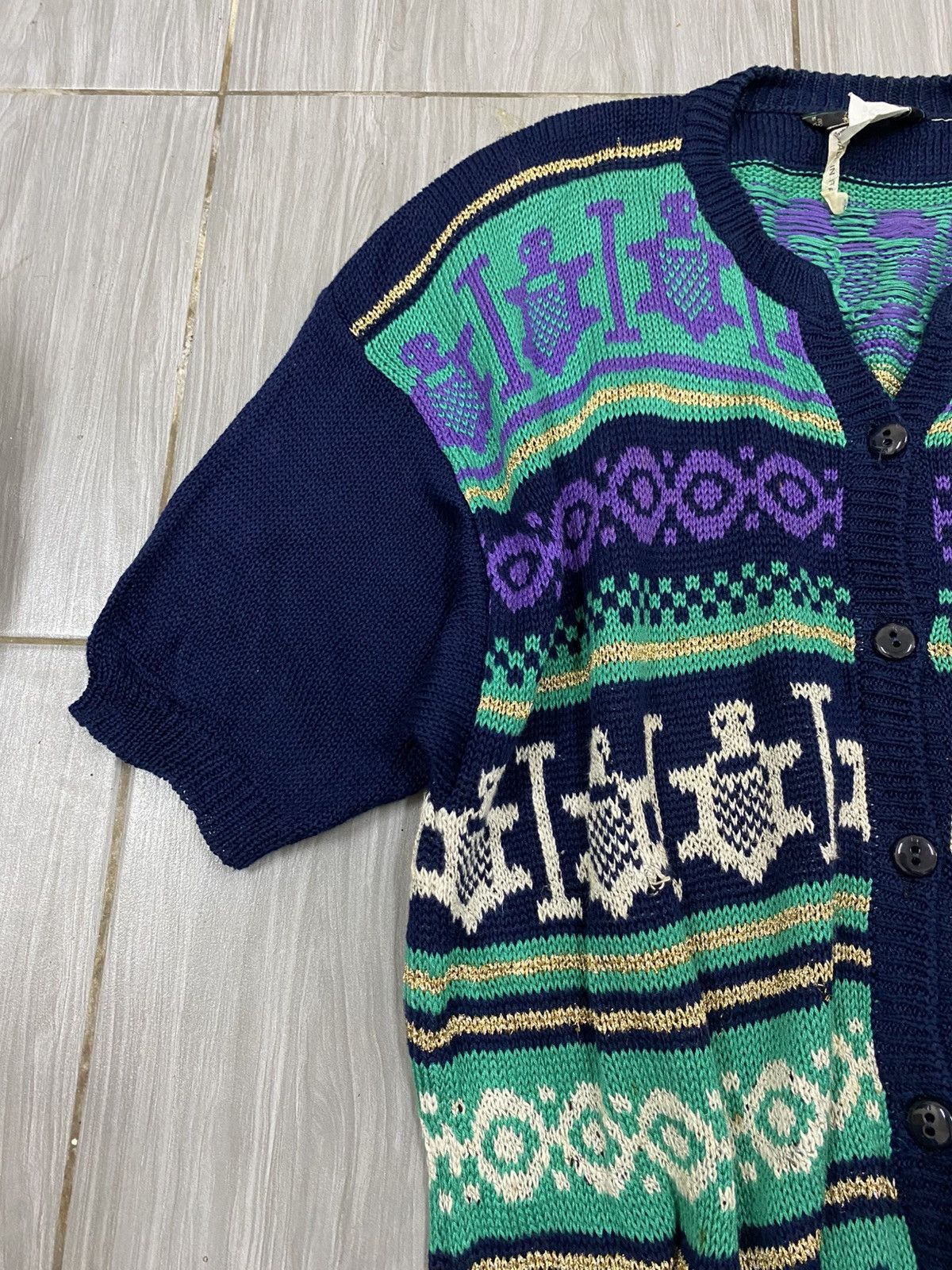 Vintage Vintage Donna Mizar Knitwear Size US L / EU 52-54 / 3 - 4 Thumbnail