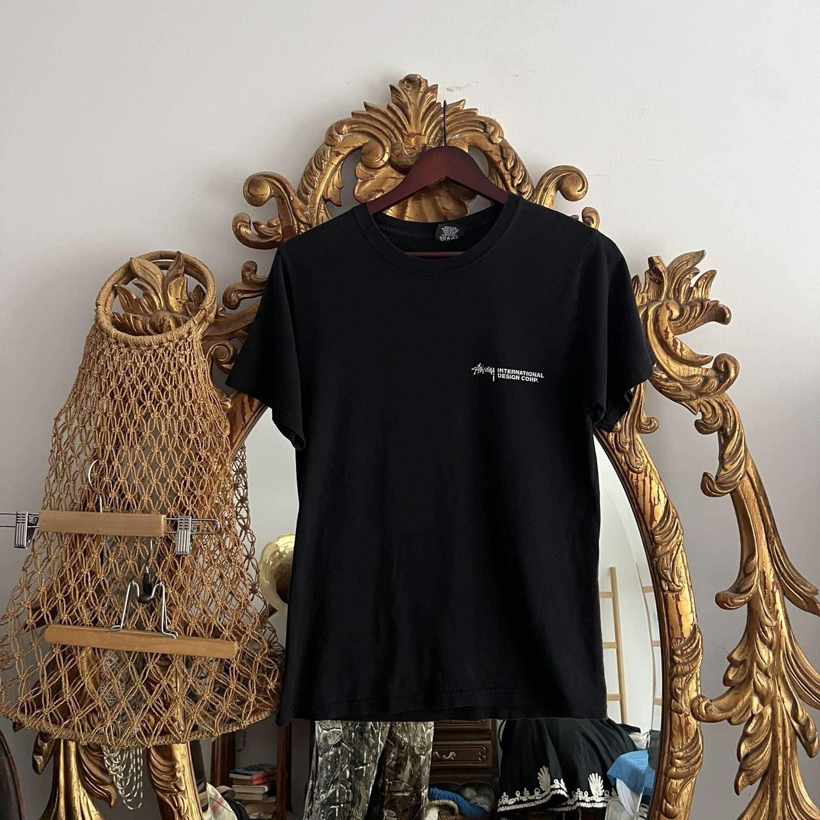 Stussy stussy streetwear black tshirt 90s Size US S / EU 44-46 / 1 - 2 Thumbnail