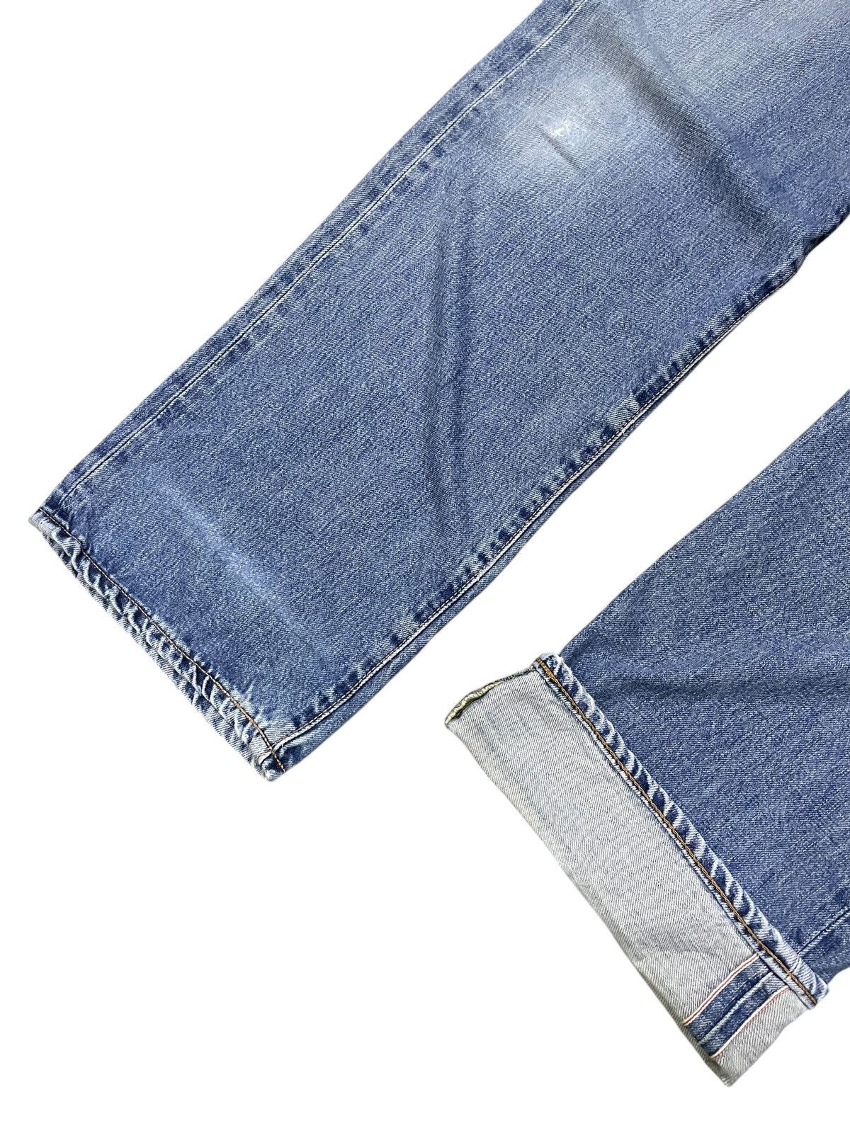 Edwin × Vintage Vintage OG Edwin 505 Loose Baggy Selvedge Jeans Size US 32 / EU 48 - 6 Thumbnail