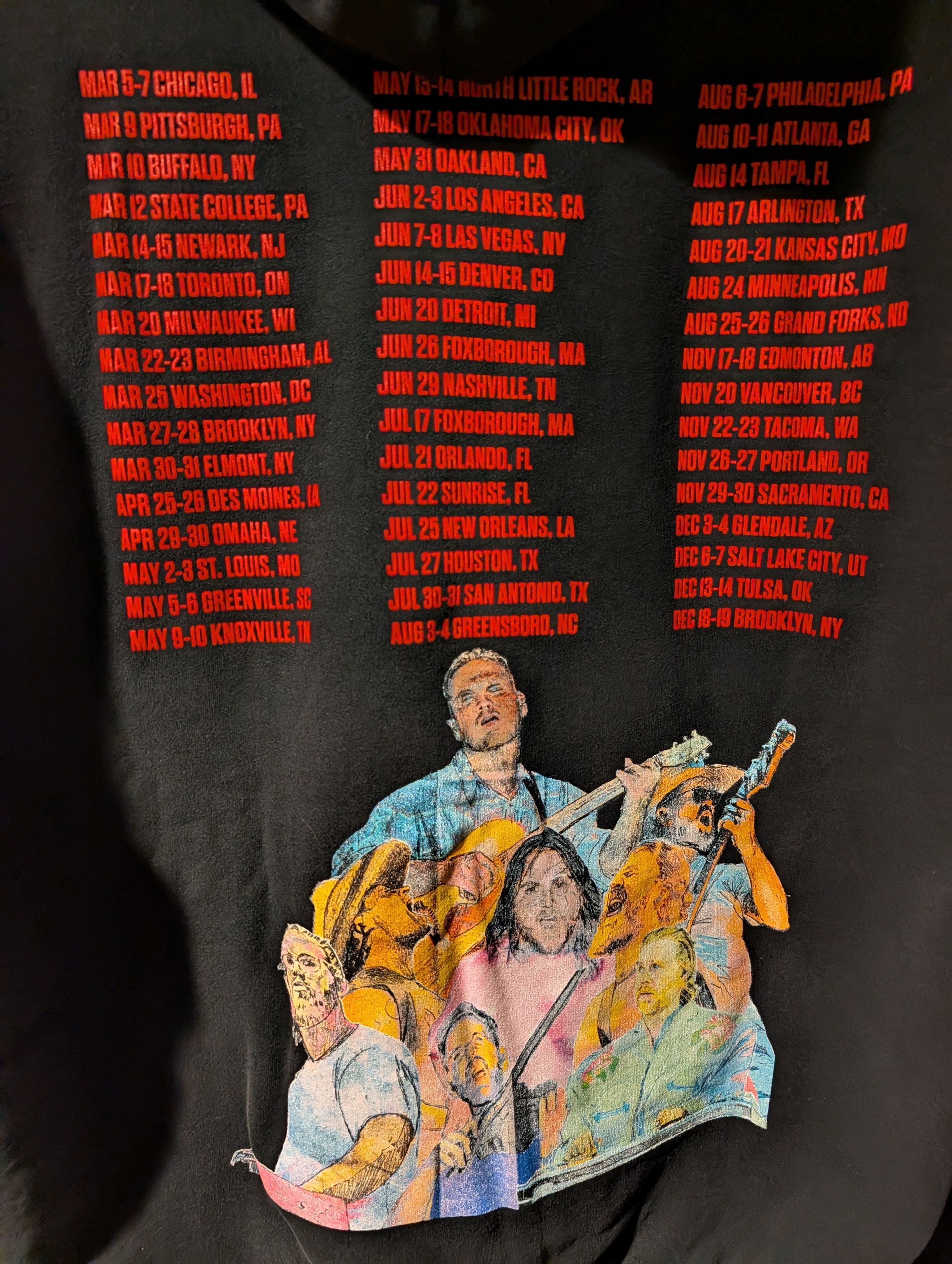 Band Tees Official Zach Bryan The Quittin' Time Tour 24 Hoodie Size US XL / EU 56 / 4 - 2 Thumbnail