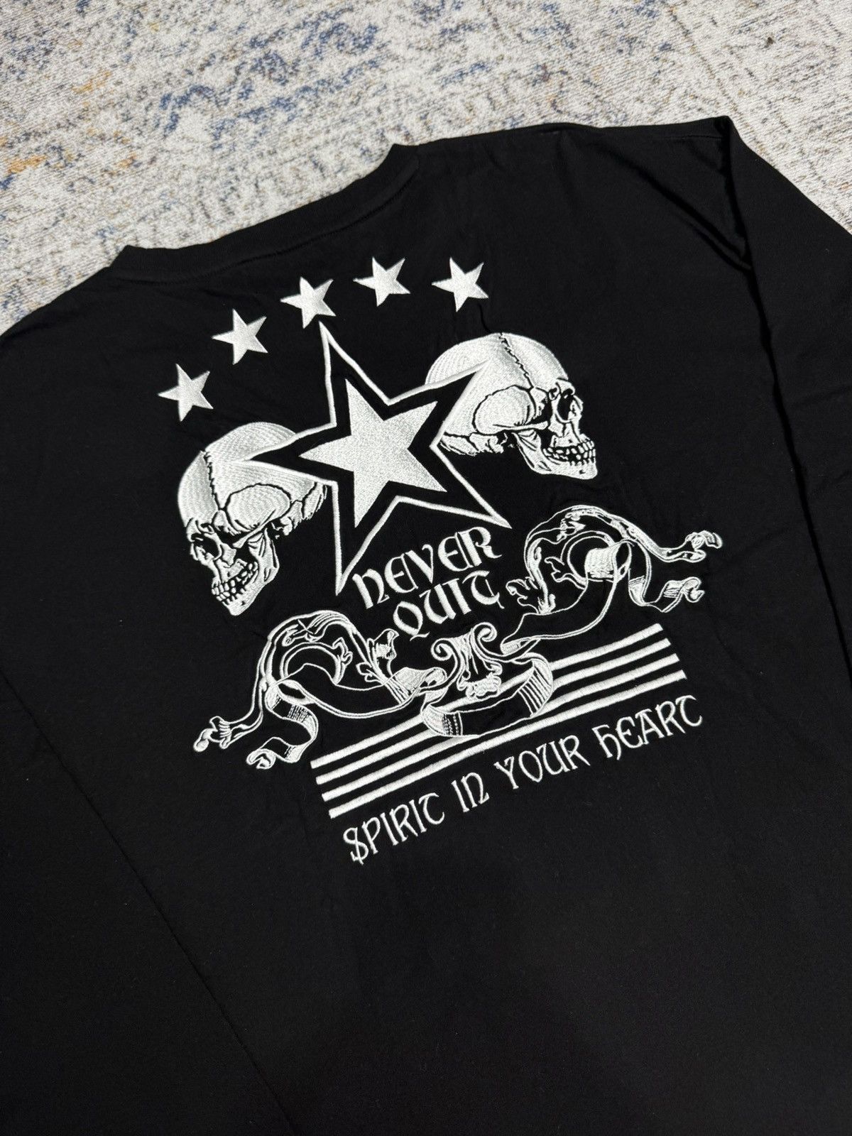 Hysteric Glamour Cds skull art punk style long sleeve Size US XL / EU 56 / 4 - 2 Thumbnail