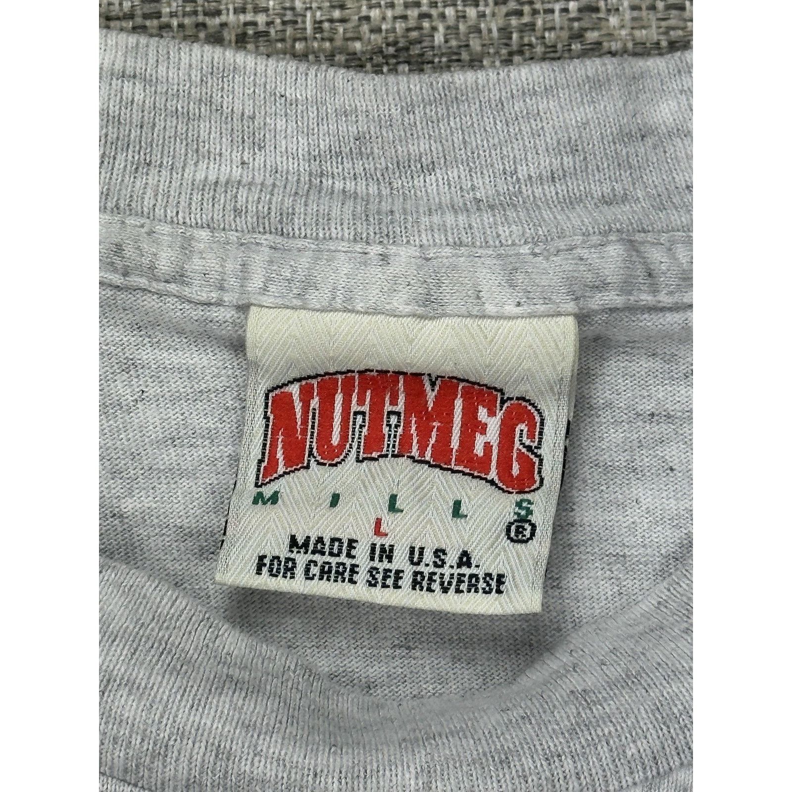 Nutmeg Orlando Magic Shirt Mens L Gray Wizard Cartoon Nutmeg USA 90 Size US L / EU 52-54 / 3 - 12 Thumbnail