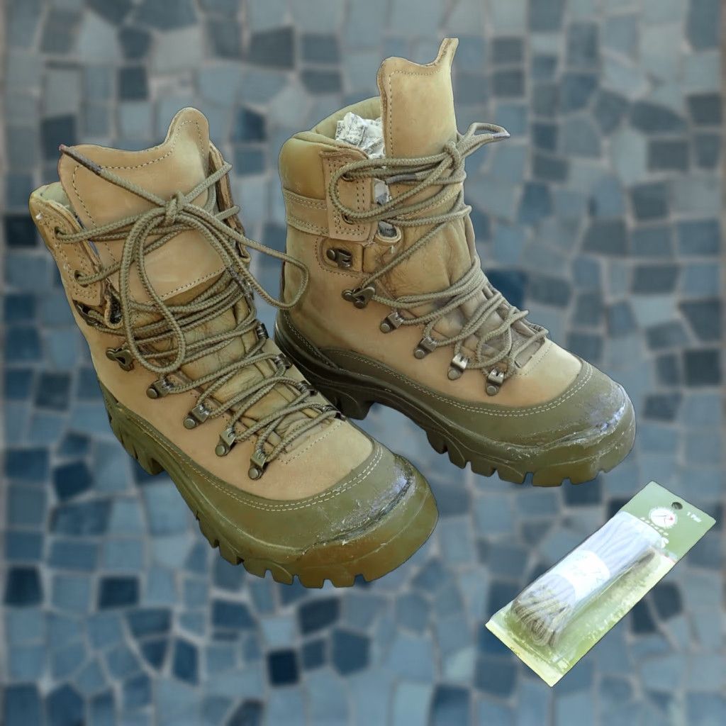 Vintage Belleville 950 Gore-Tex Hiking Boots Mens 5.5 Wide (Womens 7) Combat Military Size US 6 / IT 36 - 1 Thumbnail