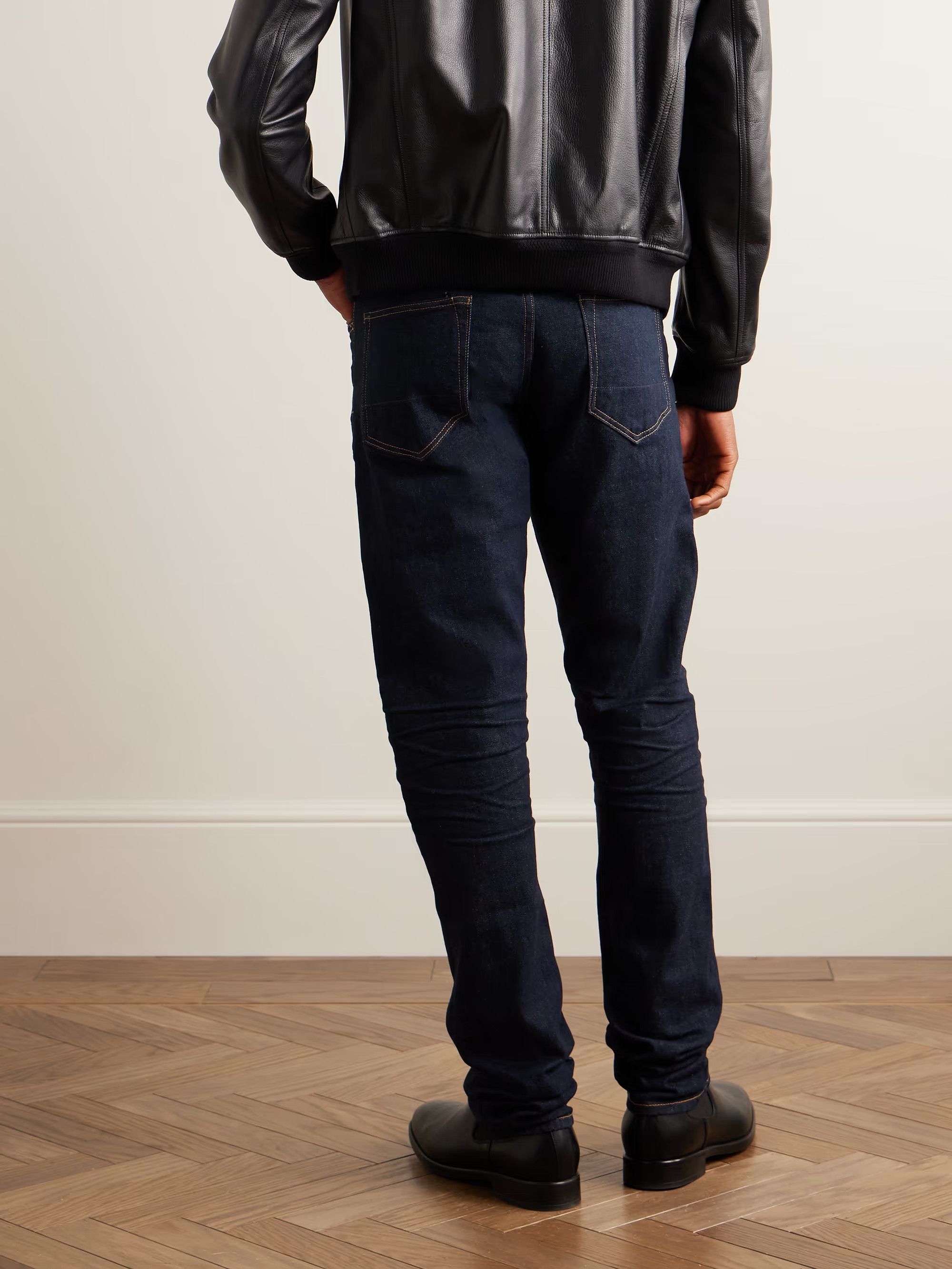 Tom Ford TOM FORD INDIGO RINSE STRETCH SLIM FIT DENIM SIZE 32 Size US 32 / EU 48 - 5 Thumbnail