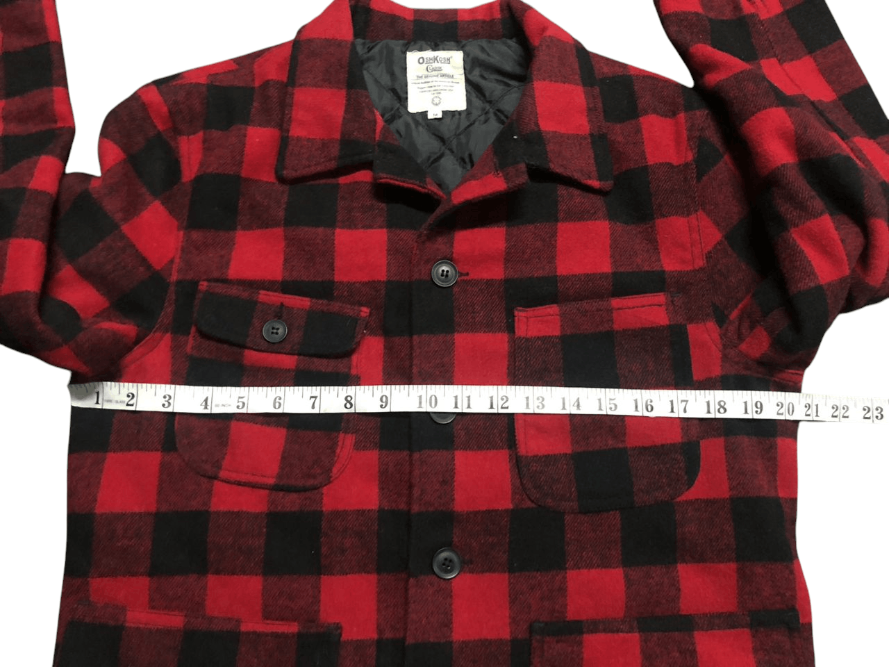 Oshkosh Oshkosh Classic Red Plaid Winter Jacket Size US M / EU 48-50 / 2 - 19 Thumbnail