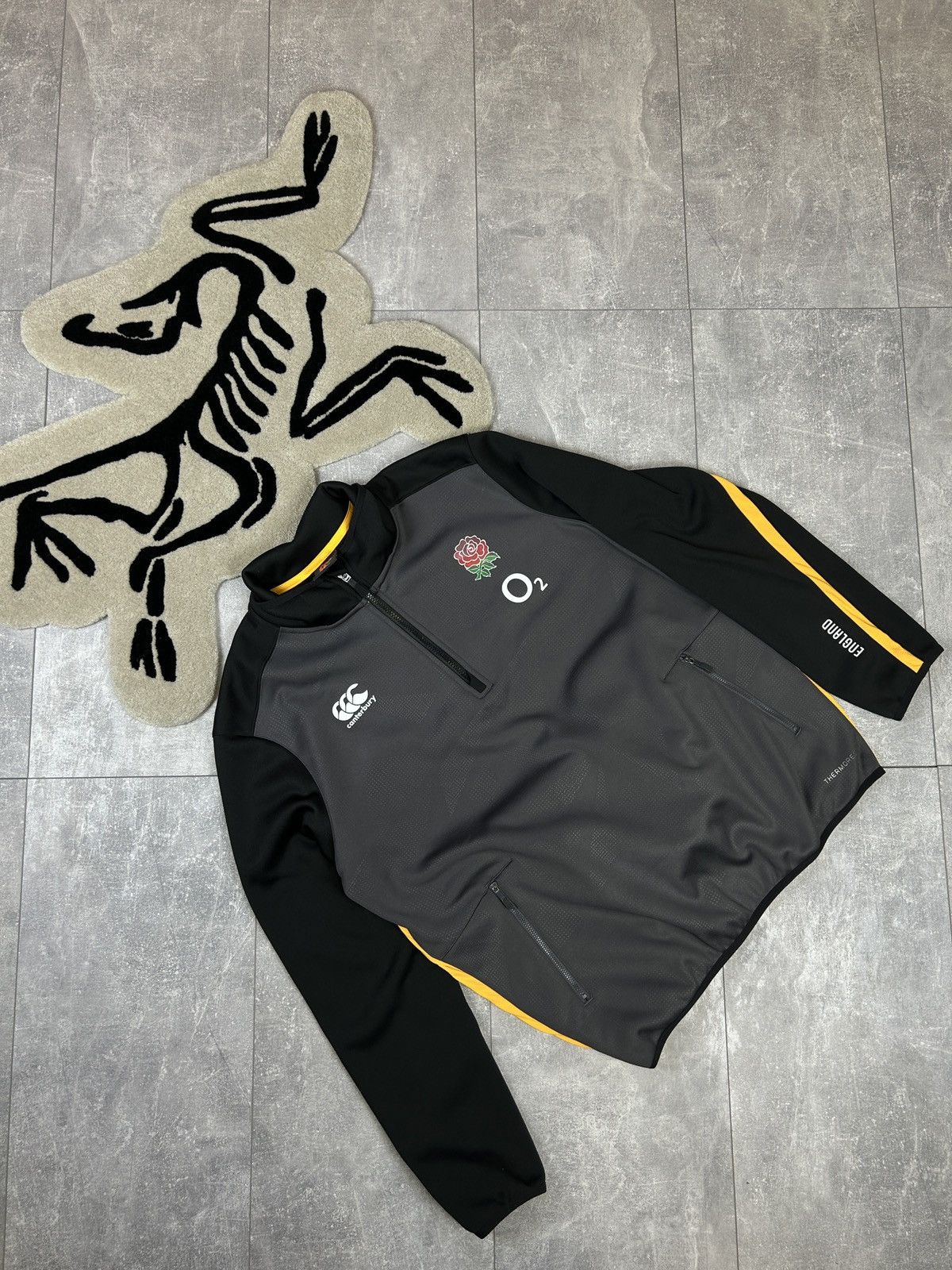 Canterbury of New Zealand × Vintage Mens Canterbury England Rugby Padded Jacket Thermoreg rare Size US XL / EU 56 / 4 - 1 Thumbnail