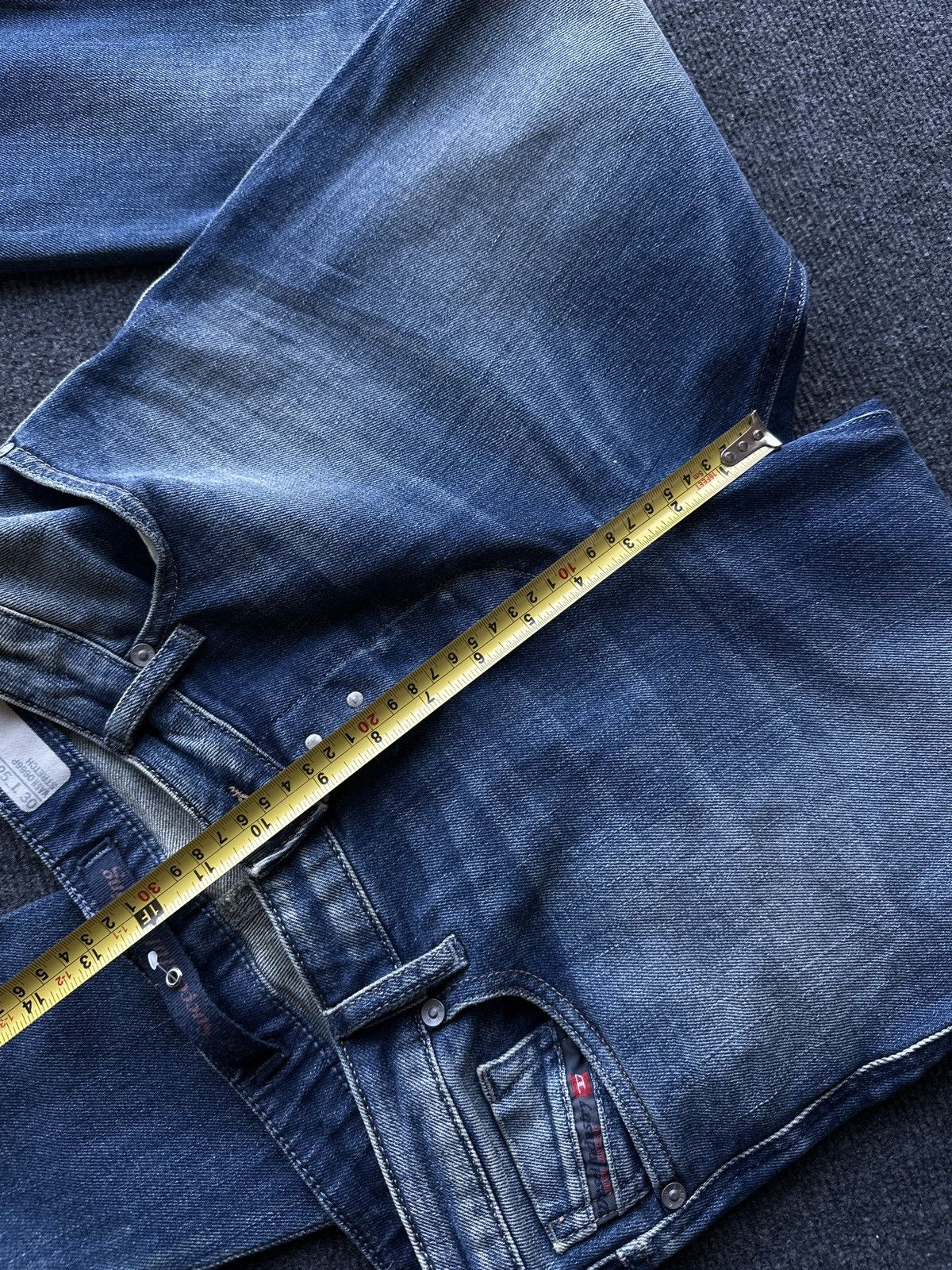 Diesel 🚨 DIESEL AVANT GARDE GOTHIC WOMEN JEANS LOGO IFSIXWASNINE Size 29" - 17 Thumbnail