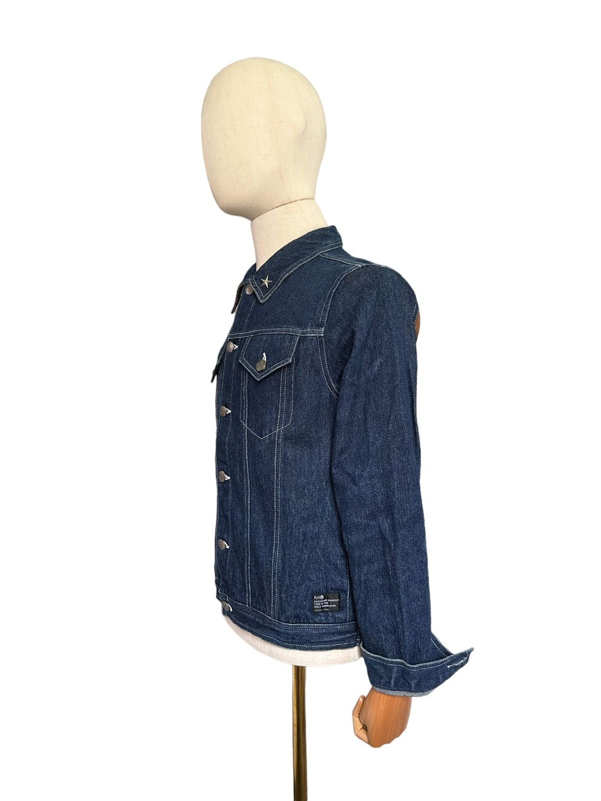 PEEL&LIFT Y2k FUVA Anarchism trucker denim jacket Size US M / EU 48-50 / 2 - 10 Thumbnail