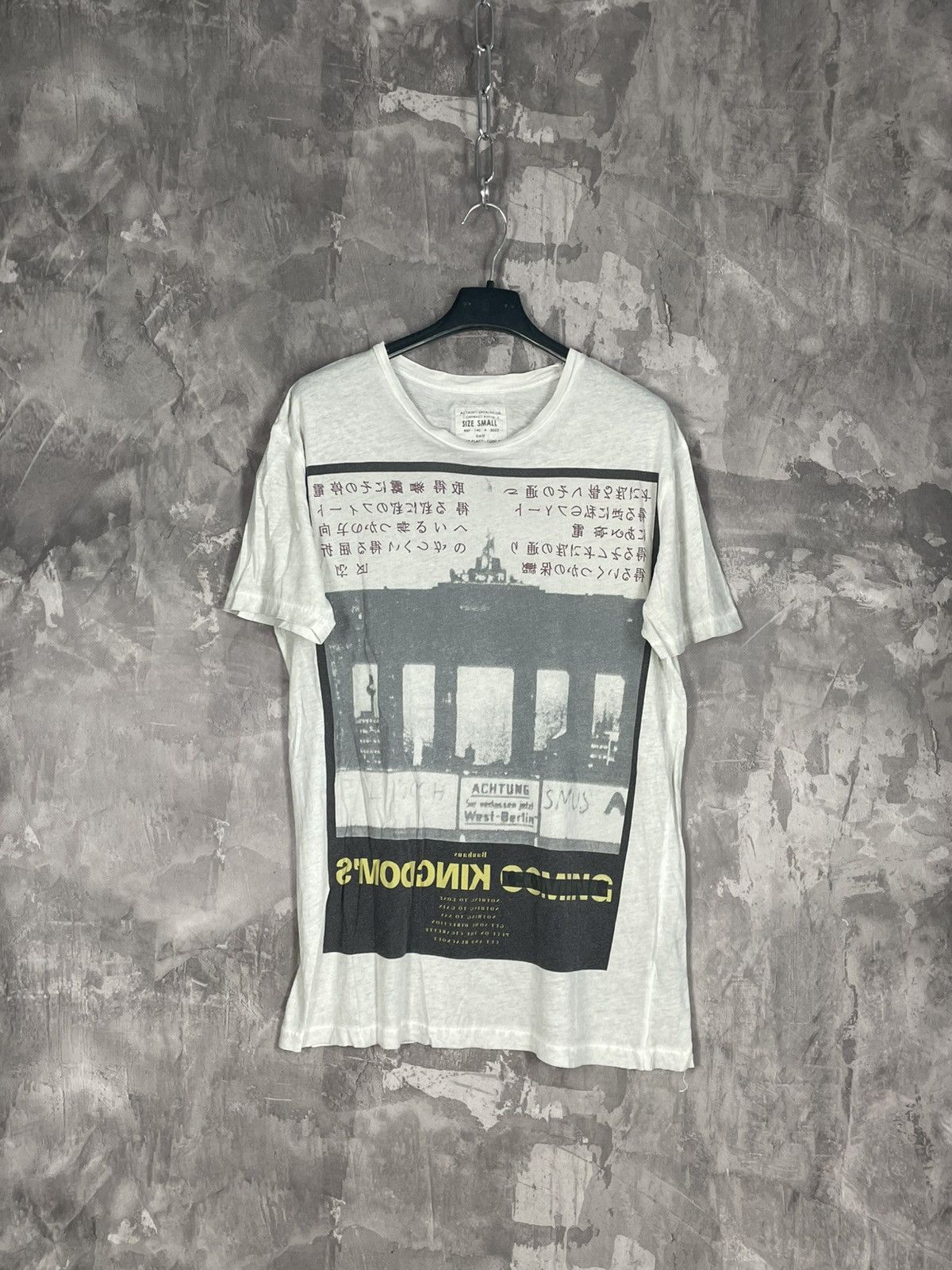 Allsaints Mens Vintage AllSaints T Shirt Japanese tee luxury ss crazy Size US S / EU 44-46 / 1 - 1 Thumbnail