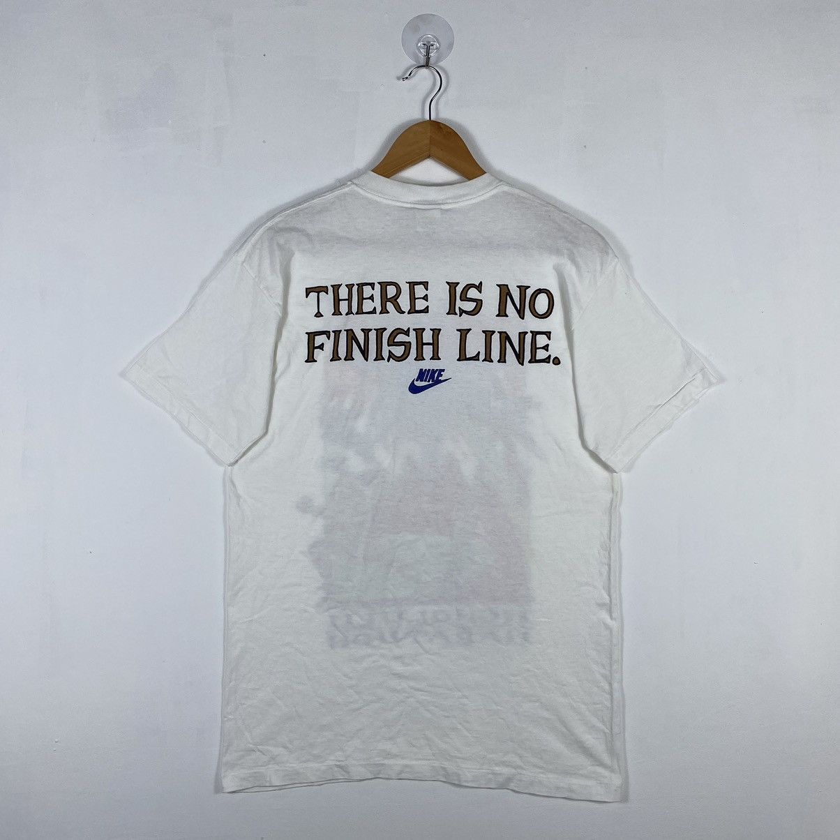 Nike × Vintage Vintage 1994 NIKE HONOLULU MARATHON There Is No Finish Line Size US M / EU 48-50 / 2 - 6 Thumbnail