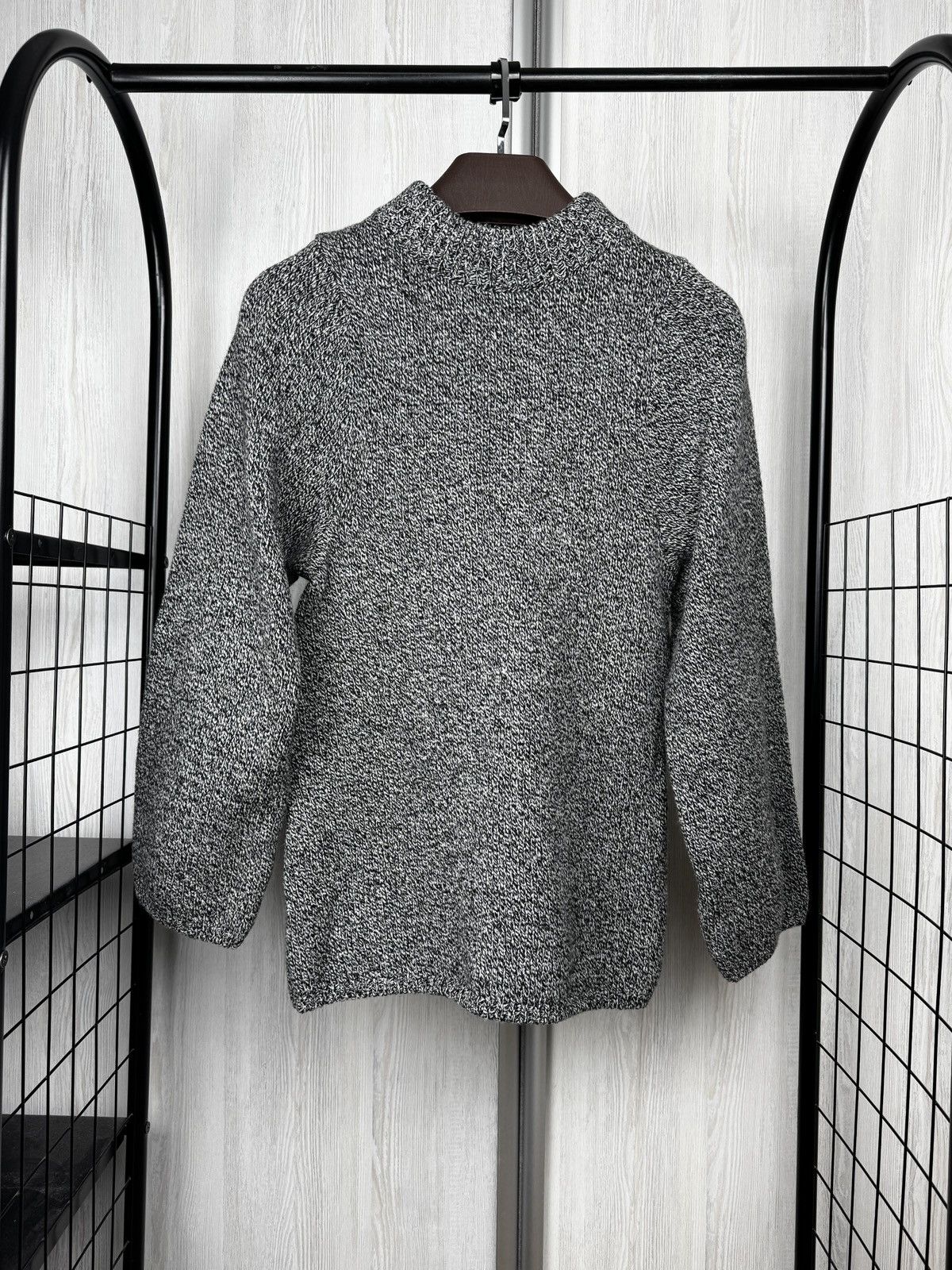 Toteme Toteme Pomy Grey Merino Wool knitted sweater jumper Size XXS / US 00 / IT 34 - 1 Thumbnail