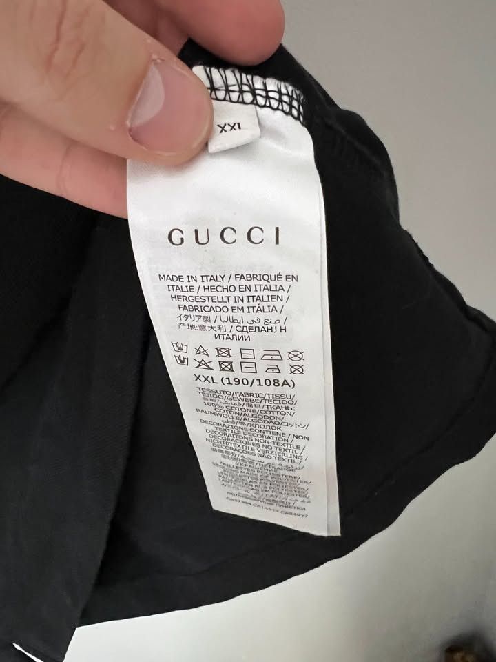 Gucci Authentic Gucci Web-Collar Interlocking G Polo Shirt - Black Size US XXL / EU 58 / 5 - 5 Thumbnail