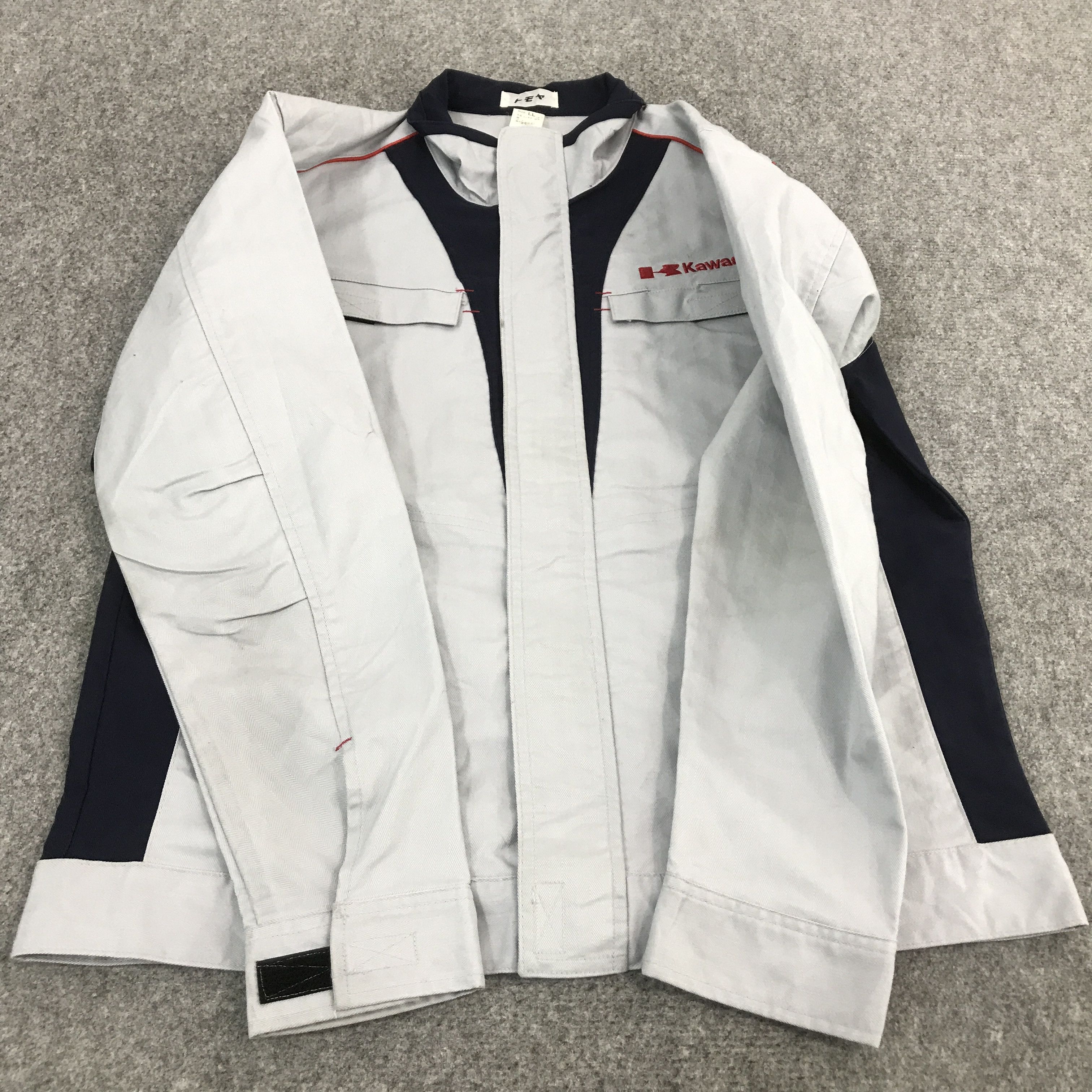 Japanese Brand KAWASAKI MOTORSPORT UNIFORM JAPAN JACKET Size US L / EU 52-54 / 3 - 8 Thumbnail