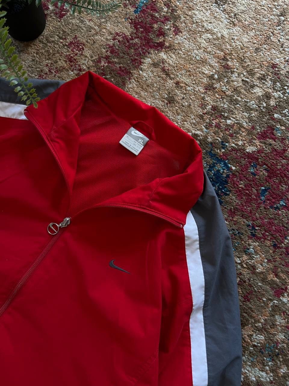 Nike × Vintage 🍎 90’s NIKE RETRO TRACK JACKET Y2K BIG BACK SWOOSH LOGO Size US S / EU 44-46 / 1 - 2 Thumbnail