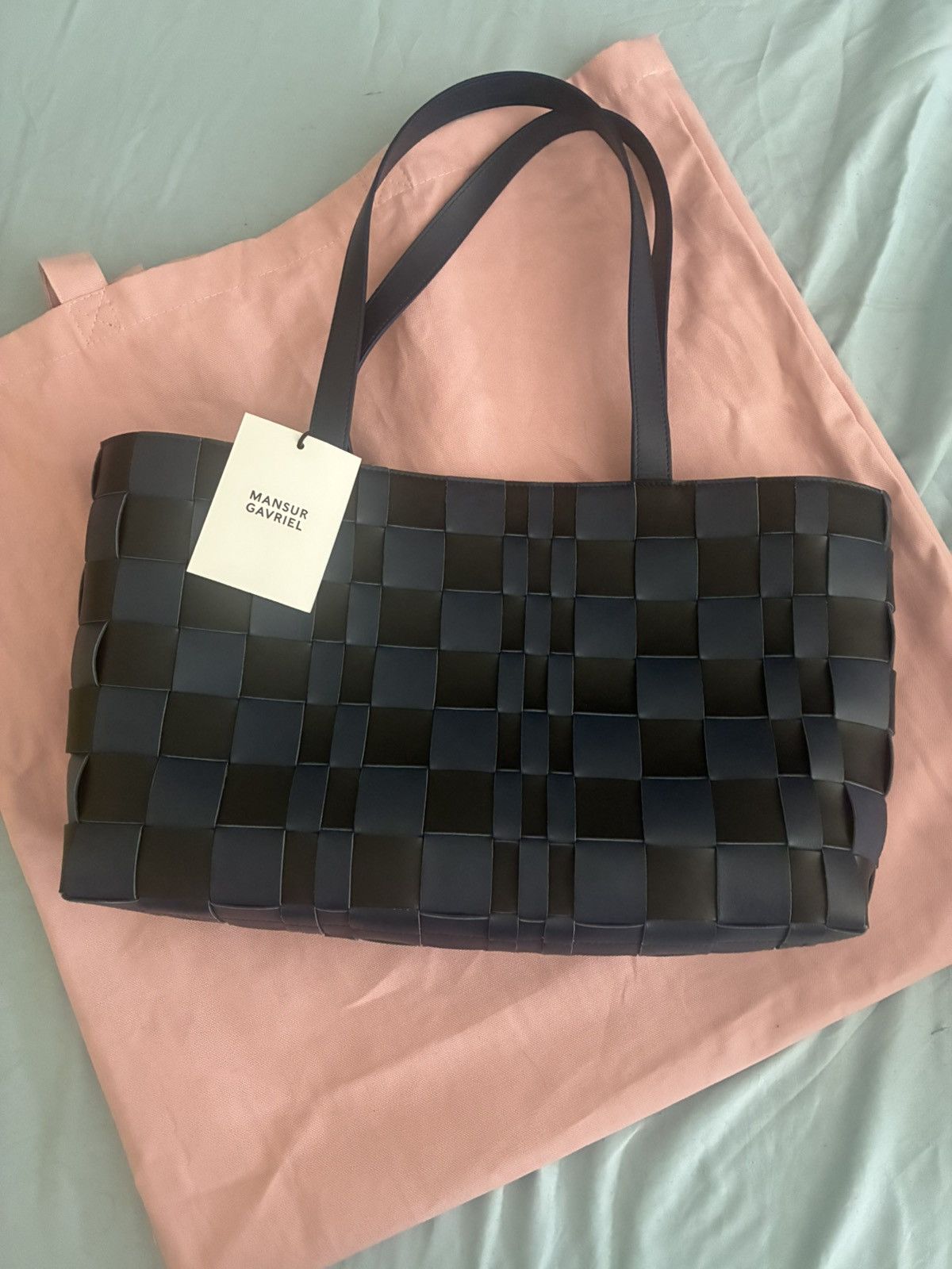 Mansur Gavriel Mansur Gavriel Woven Tote Size ONE SIZE - 3 Thumbnail