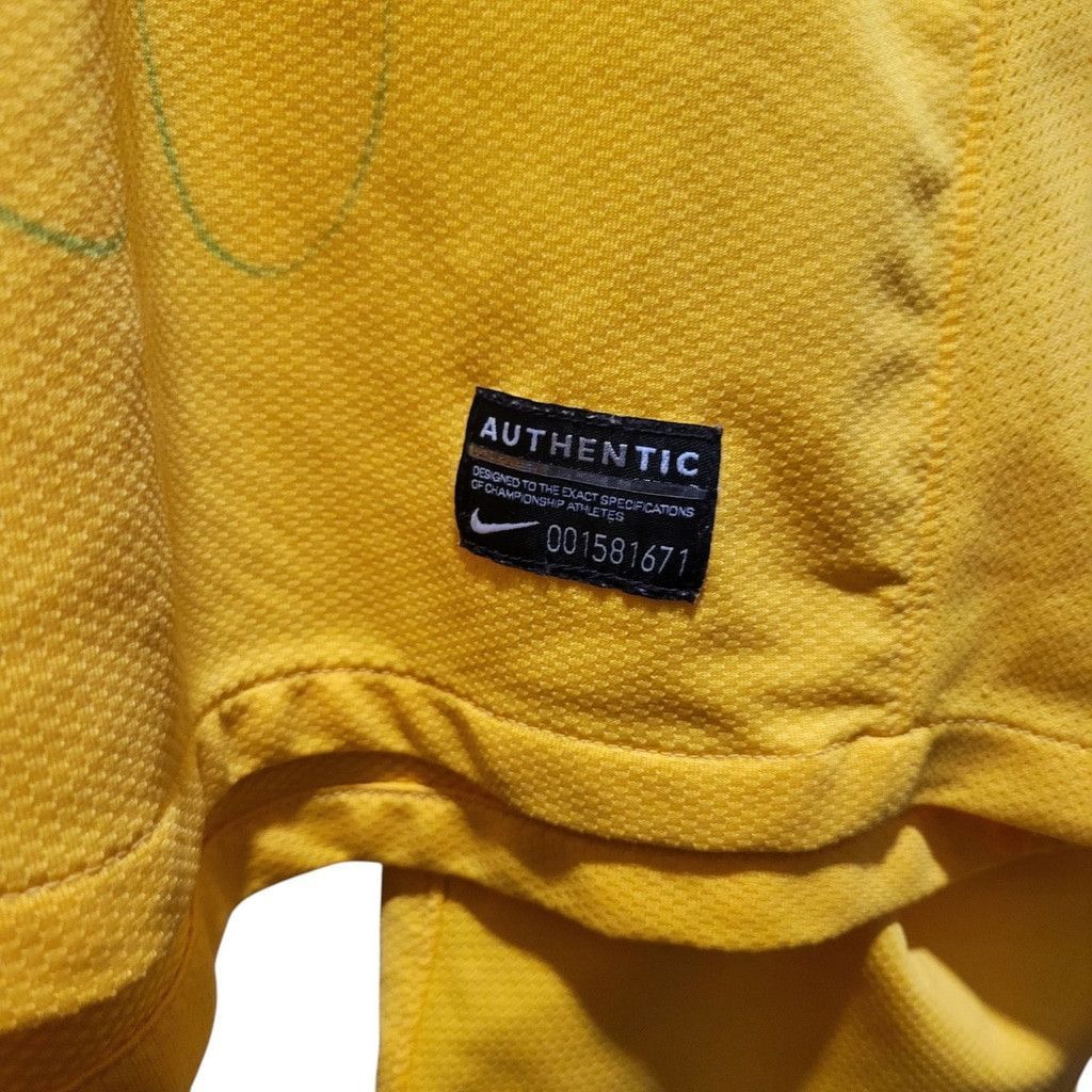 Nike Nike Dri-Fit Authentic Brazil National Team Soccer Jersey #7 Size US XL / EU 56 / 4 - 8 Thumbnail
