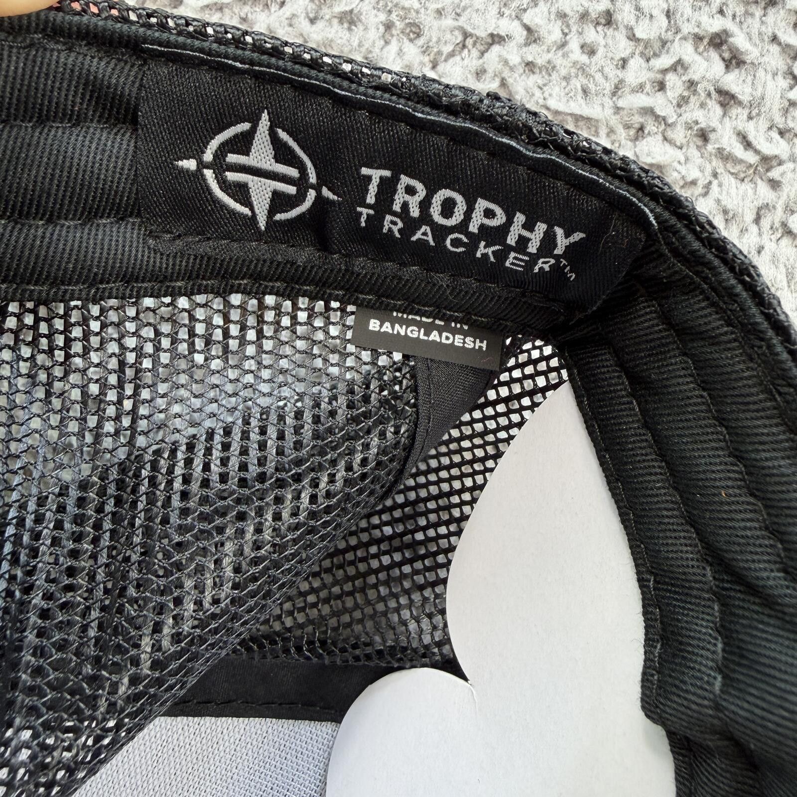 Other Trophy Tracker Camo Trucker Hat Snapback Cap Mesh Back NWT Size ONE SIZE - 11 Thumbnail