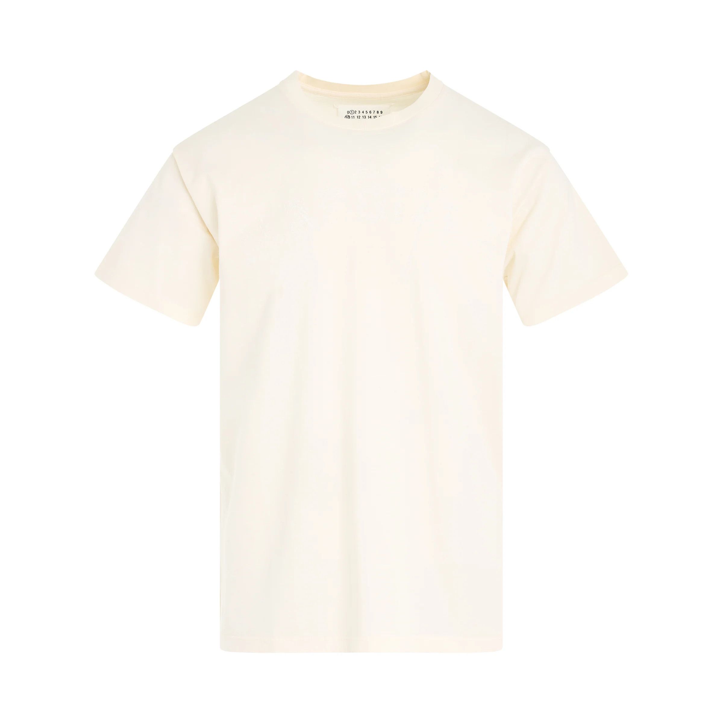 Maison Margiela o1mris0824 T-Shirt in Ivory Size US M / EU 48-50 / 2 - 1 Thumbnail