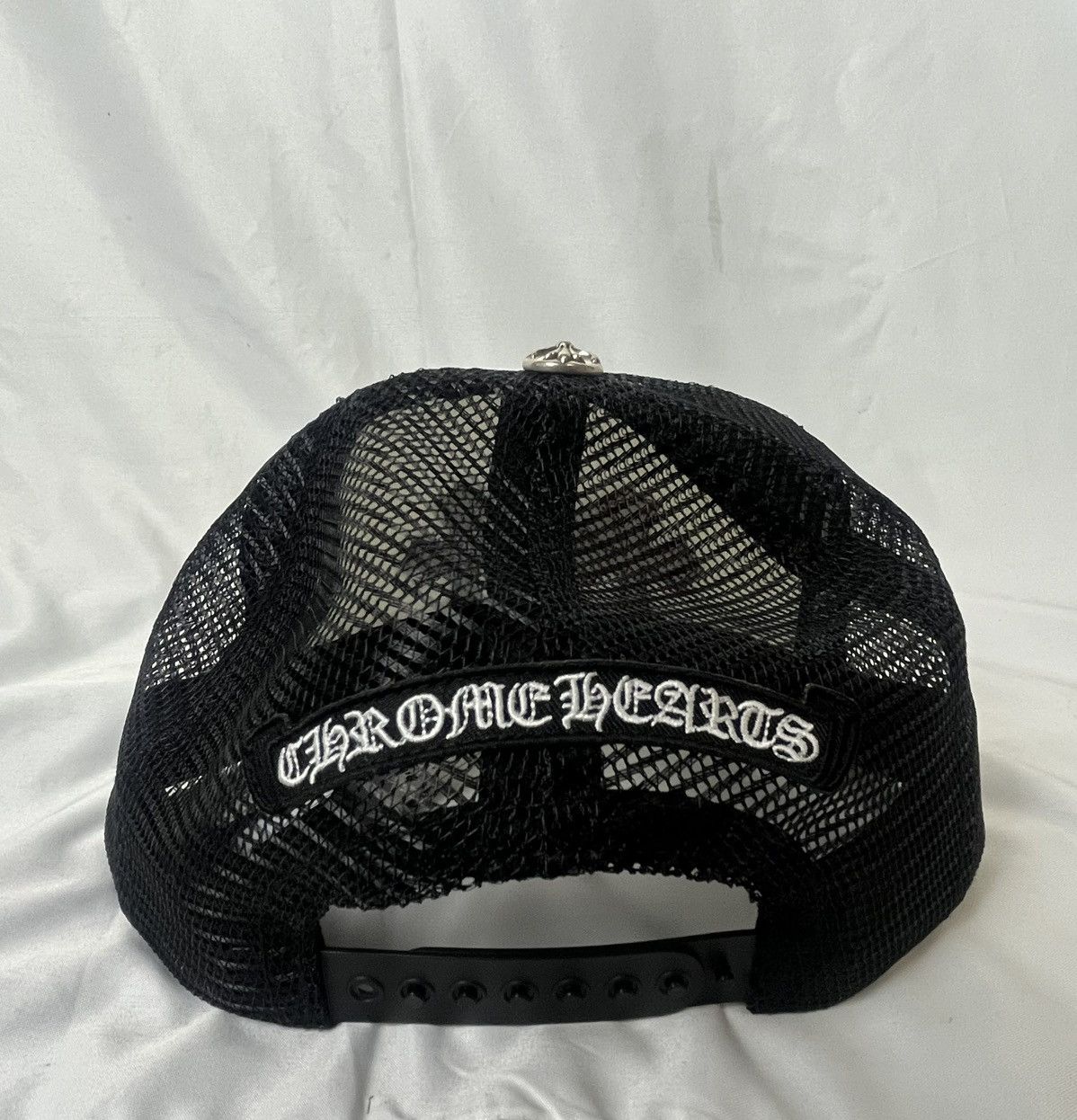Chrome Hearts Chrome Hearts Triple Cross Red/White/Blue Trucker Hat Size ONE SIZE - 4 Thumbnail