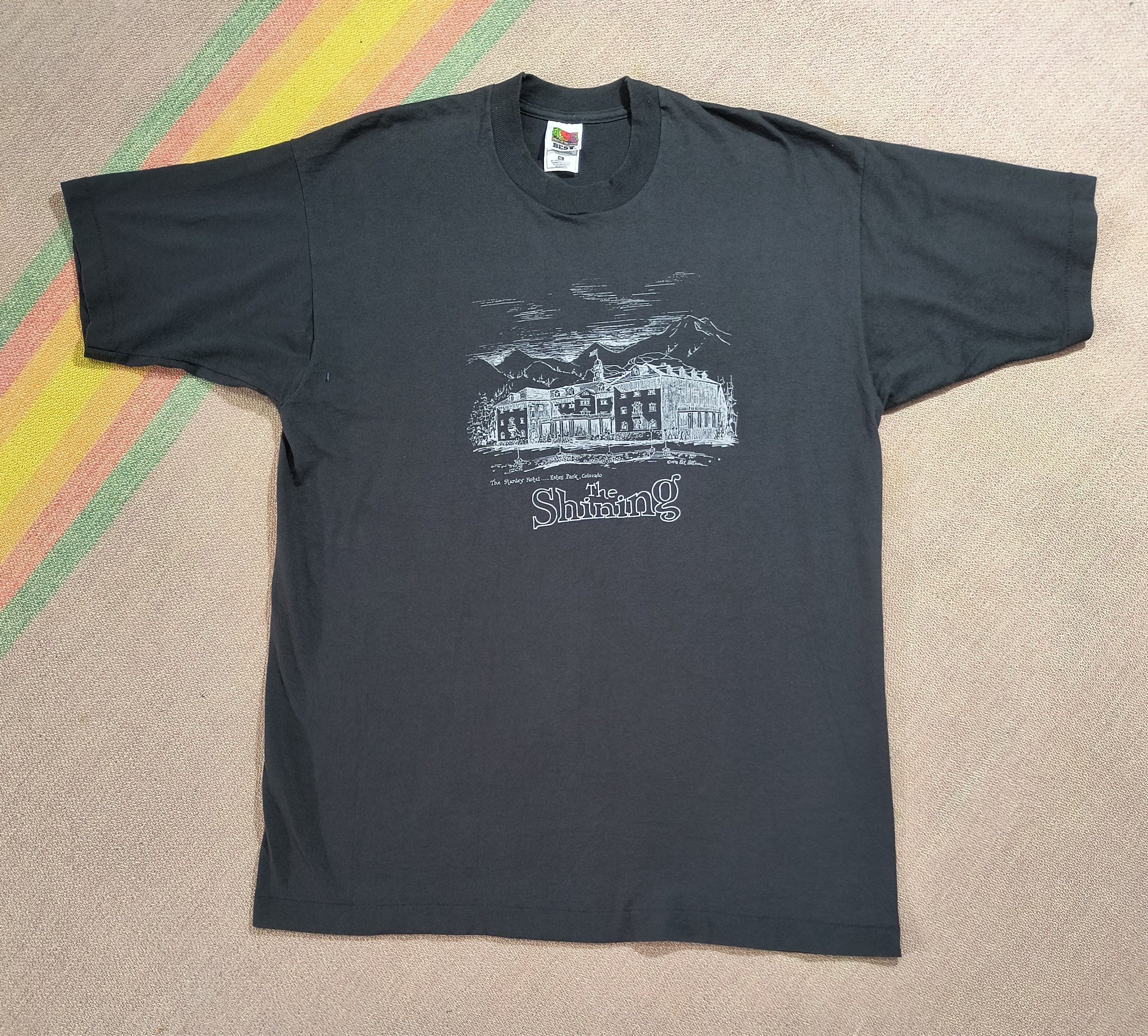 Fruit Of The Loom Vintage The shining redrum 90s tee Size US XL / EU 56 / 4 - 3 Thumbnail