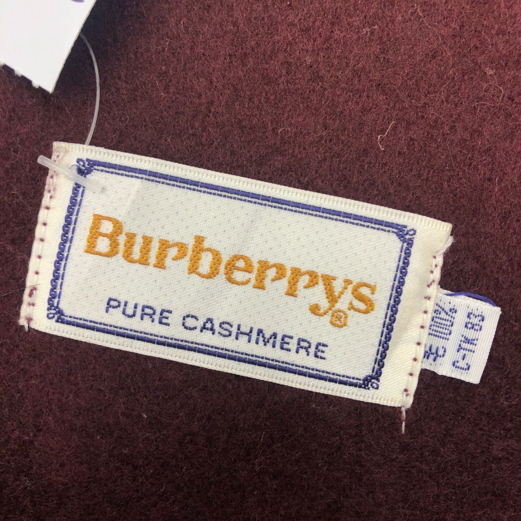 Burberry Vintage Burberry Scarf Muffler Cashmere Winter Scarves Size ONE SIZE - 5 Thumbnail