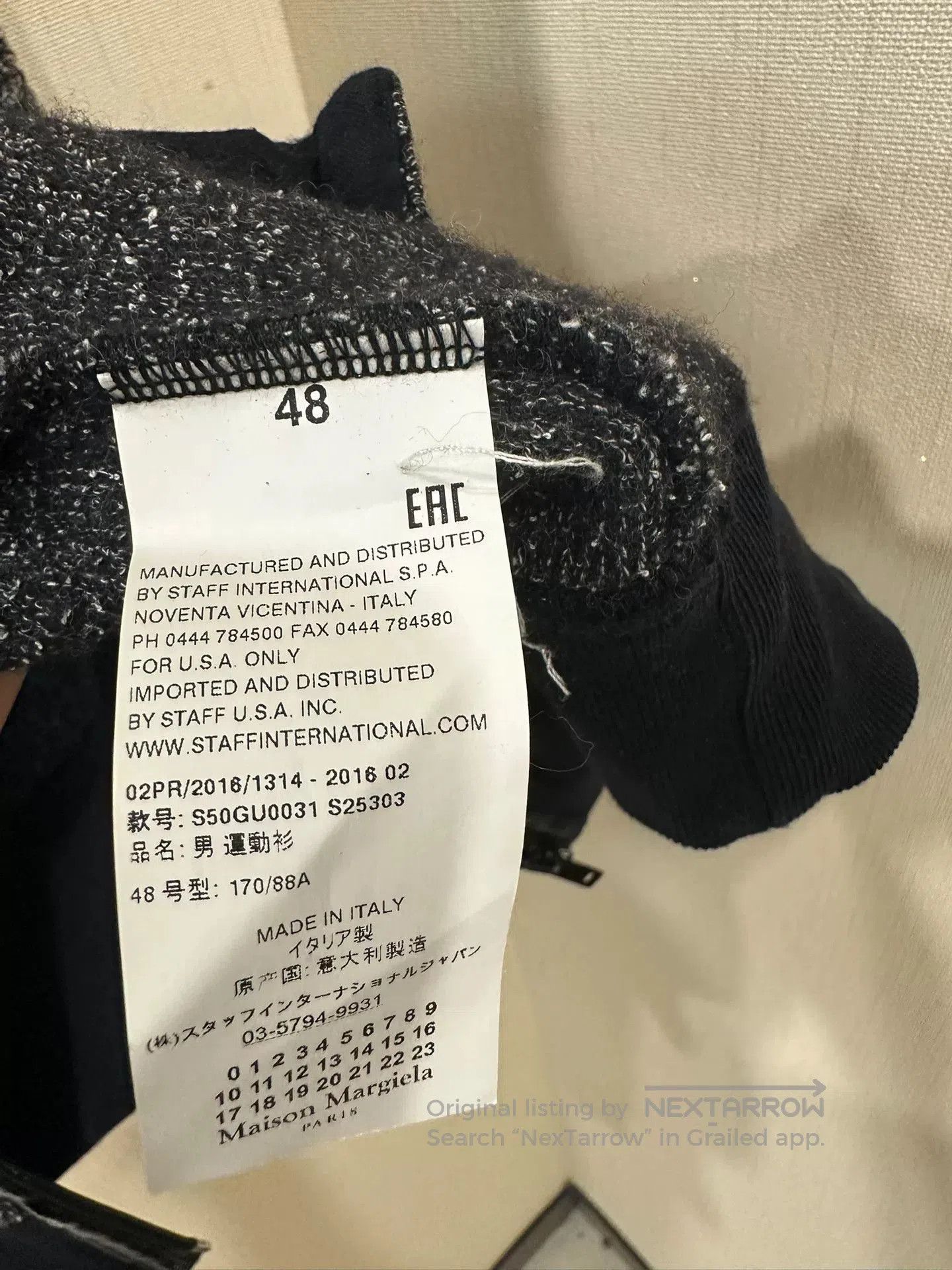 Maison Margiela Maison Margiela Knit Zip Cardigan Sweater. Size US M / EU 48-50 / 2 - 3 Thumbnail