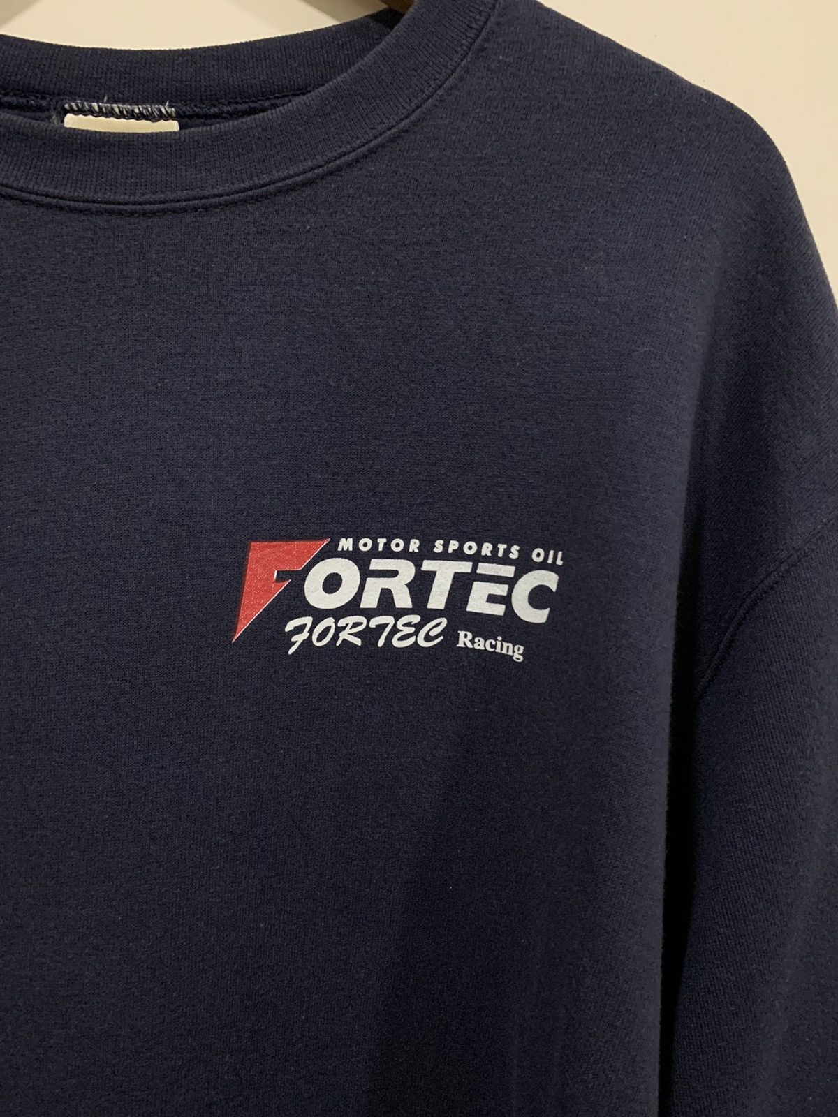 Lee Vintage Lee Fortec Racing Motor sports sweatshirt Size US L / EU 52-54 / 3 - 4 Thumbnail