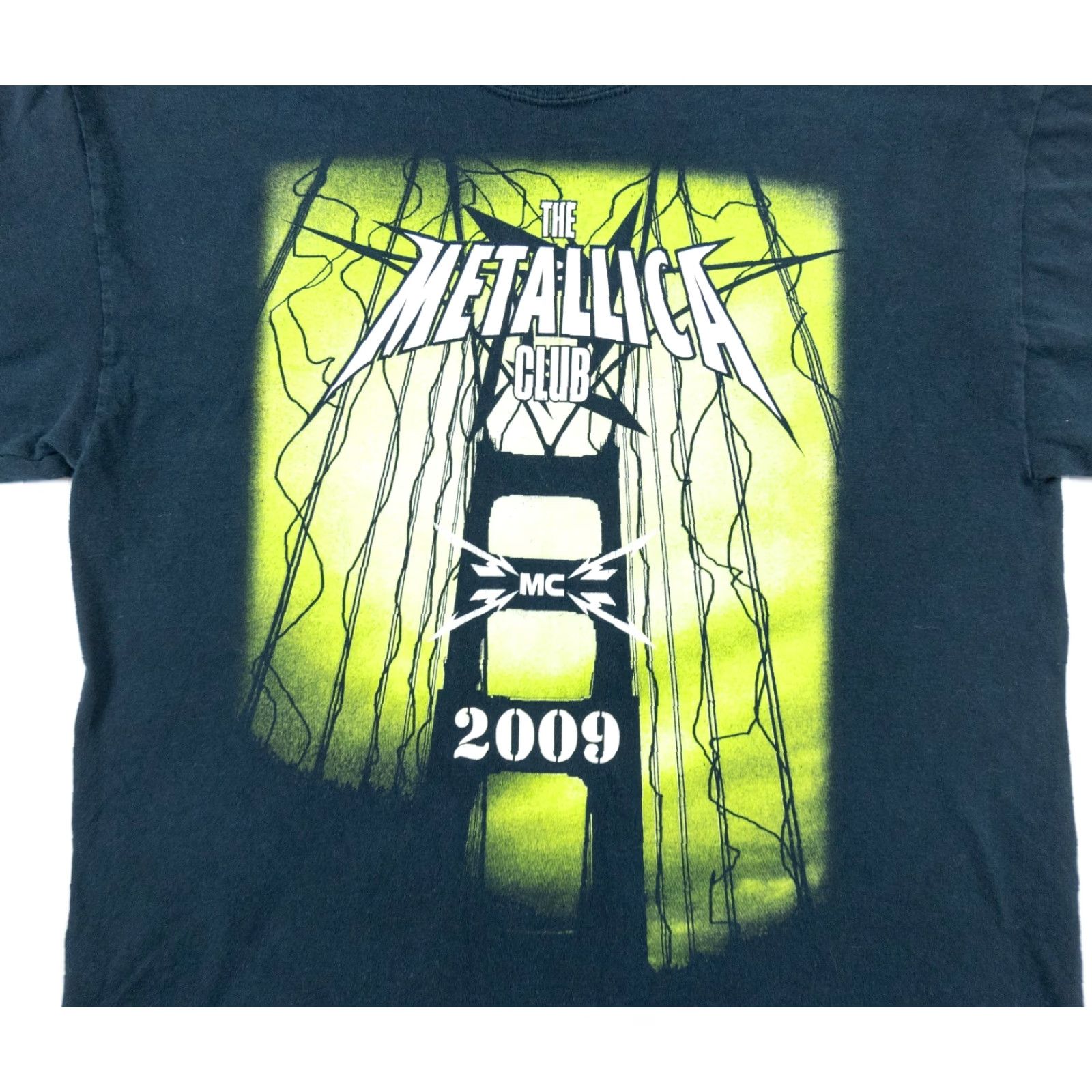 Vintage VINTAGE Metallica T-Shirt Mens XL Black 2009 Short Sleeve Band Rock Tee, Crew Neck, Cotton, Jersey, Logo, Adult Men Size US XL / EU 56 / 4 - 2 Thumbnail