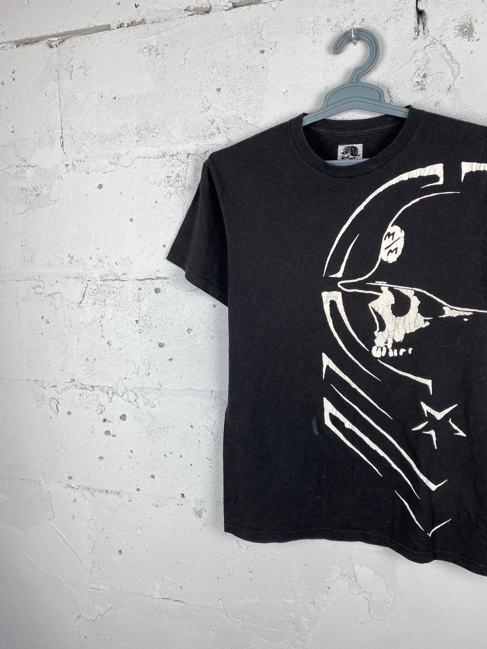 Band Tees × Metal Mulisha × Vintage Vintage Skull Metal Mulisha War Military T Shirt Size US M / EU 48-50 / 2 - 2 Thumbnail