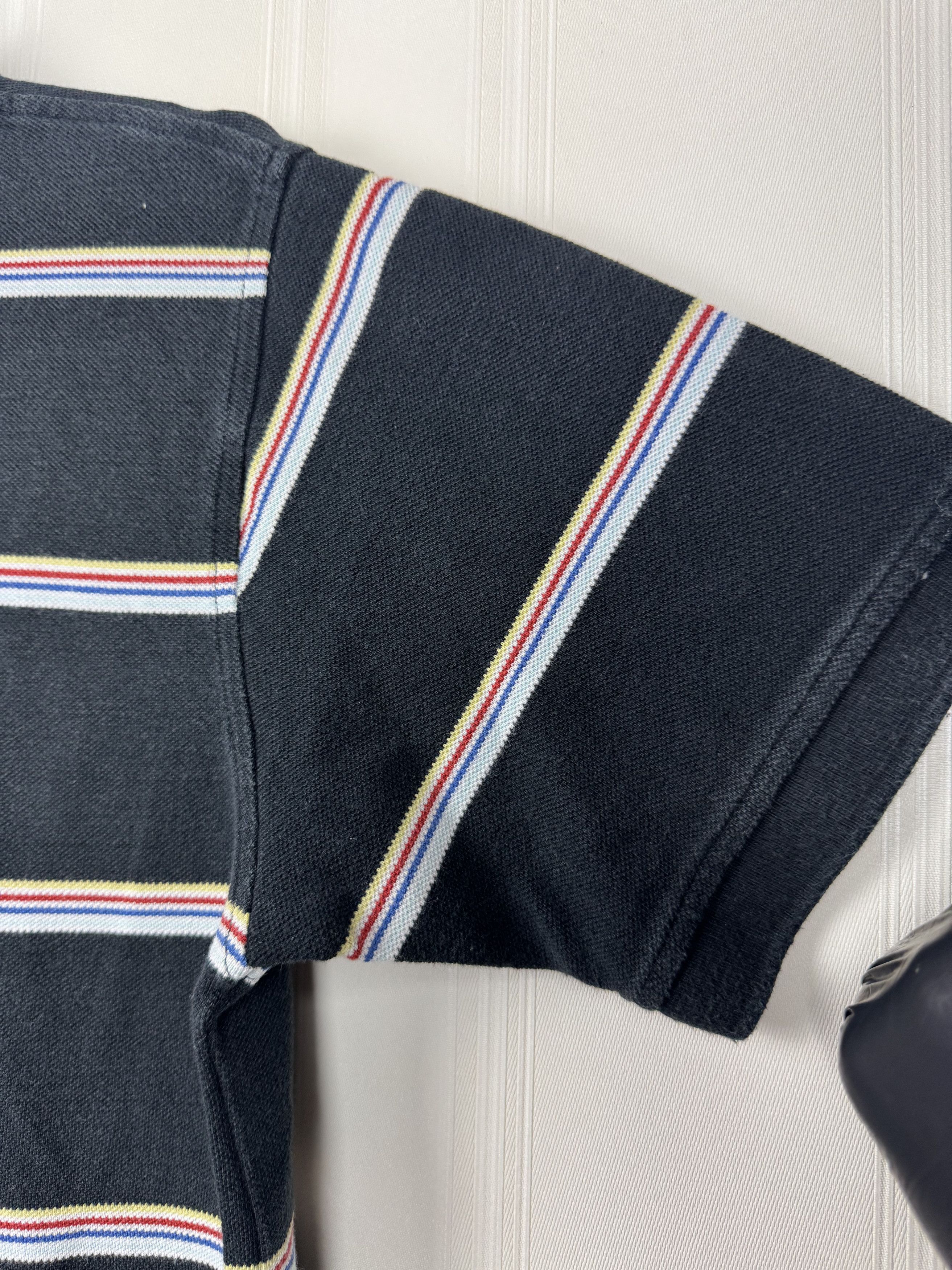 Vintage VINTAGE Guinness Logo Polo Shirt Size S Black Striped Size US S / EU 44-46 / 1 - 20 Thumbnail