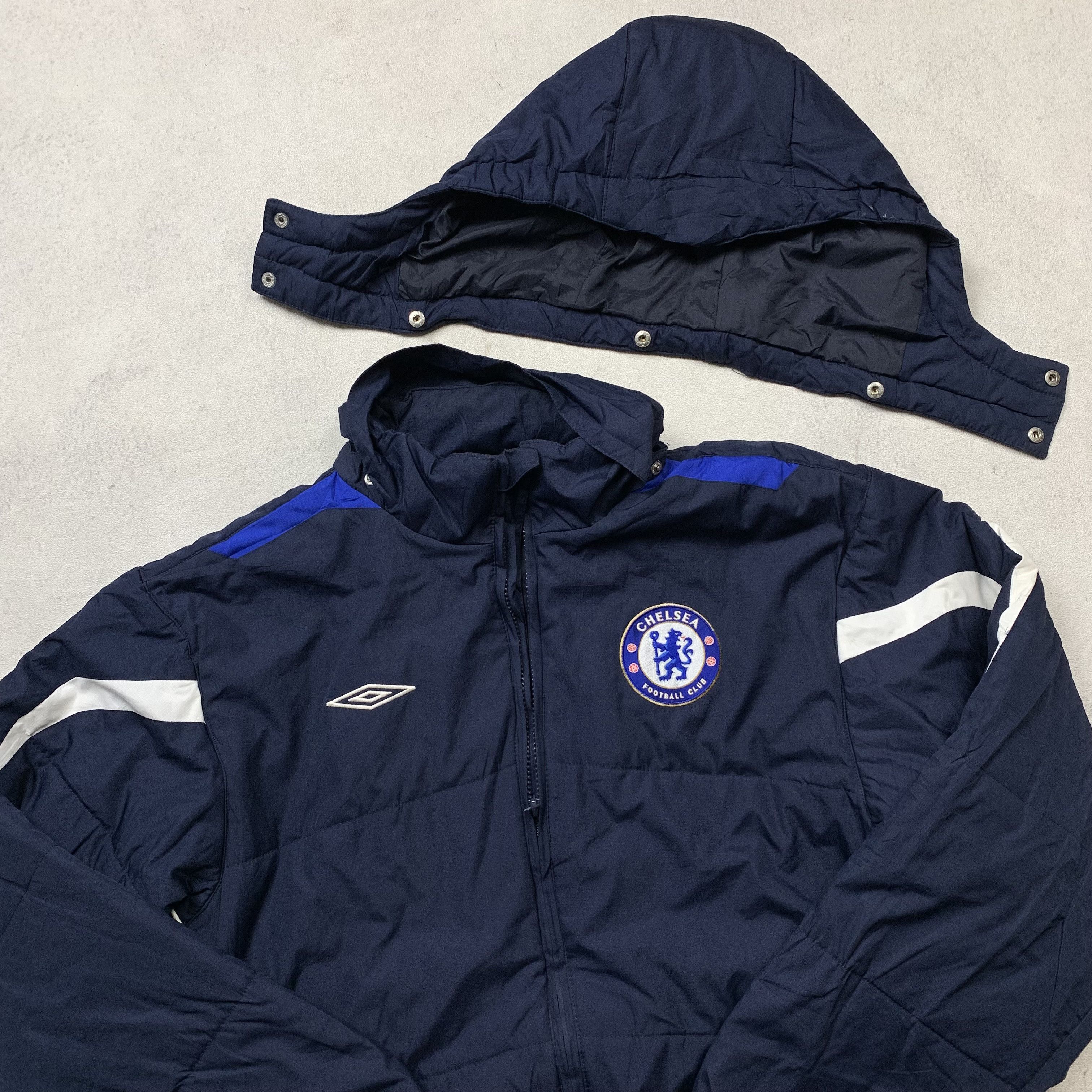 Umbro 2005-06 Umbro Chelsea FC Puffer Jacket Training Size US M / EU 48-50 / 2 - 8 Thumbnail