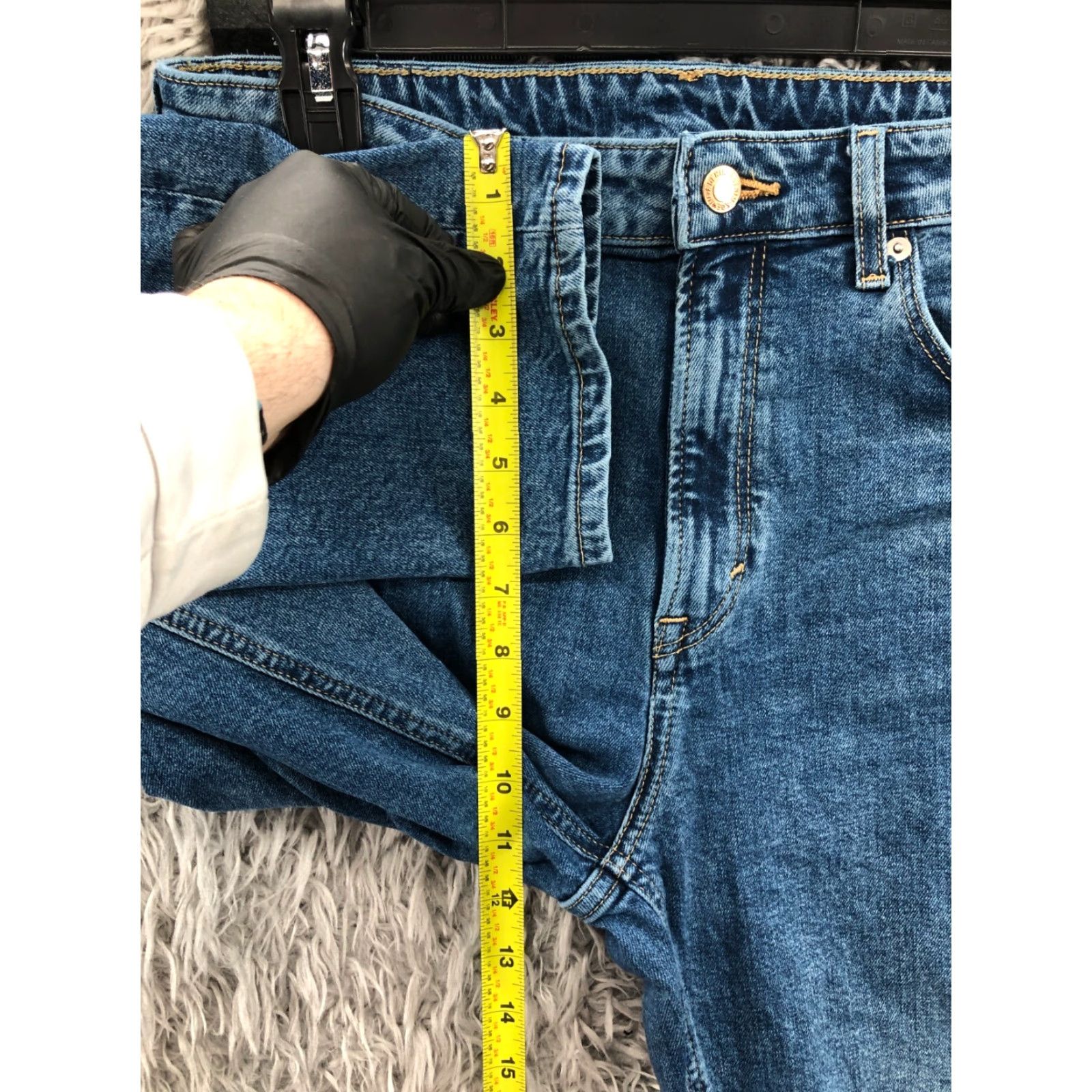 H&M VINTAGE H&M Slim Jeans Womens Jeans 10 Blue Medium Wash 27 Inseam 5-Pocket Design Womens Size 32" / US 10 / IT 46 - 3 Thumbnail