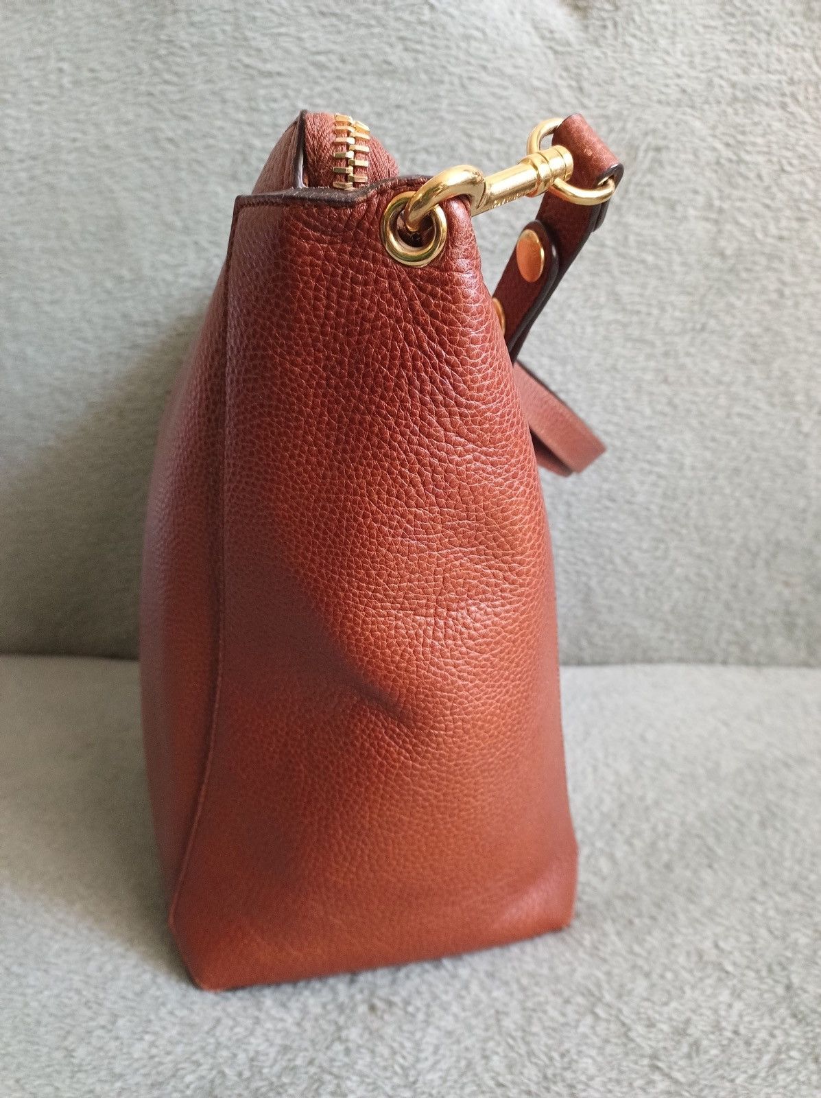 Mulberry Mulberry Camden Leather Shoulder Tote Bag Oak Brown Size ONE SIZE - 4 Thumbnail