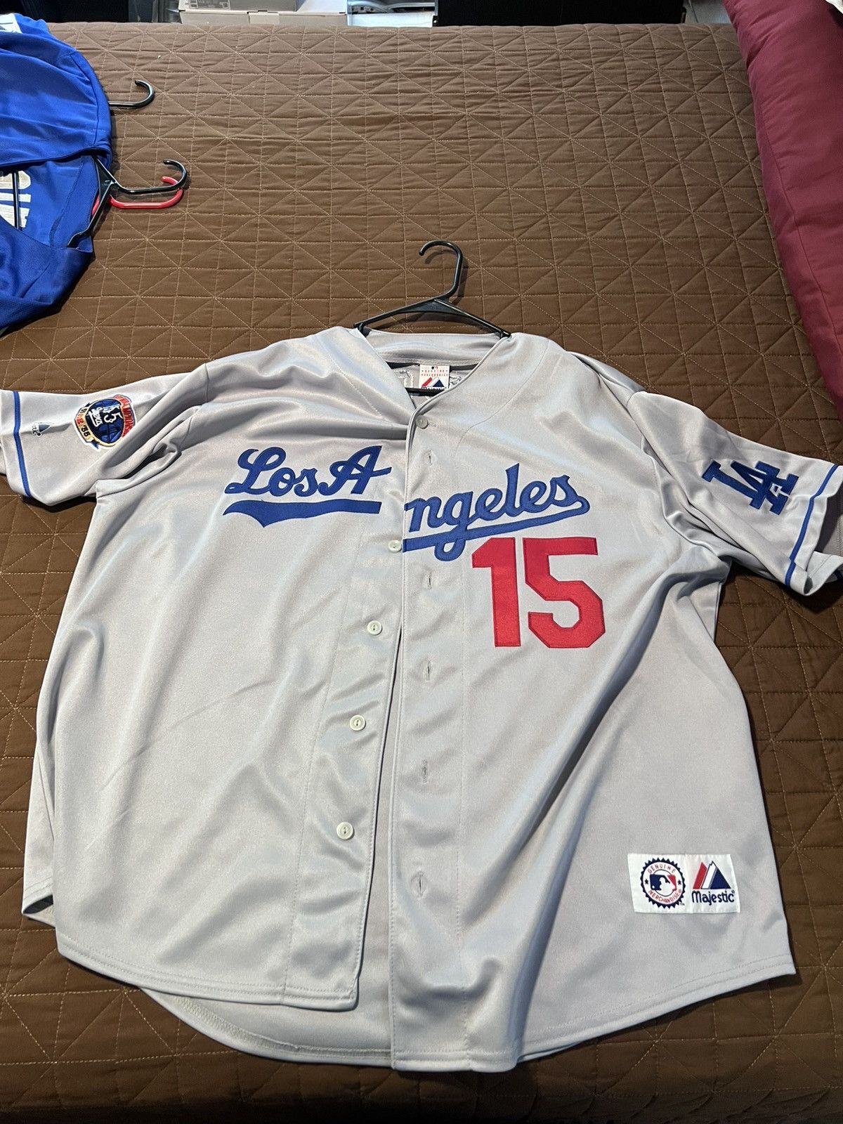 Other Majestic Dodgers jersey 1955 World Series/anniversary Size US XL / EU 56 / 4 - 2 Thumbnail