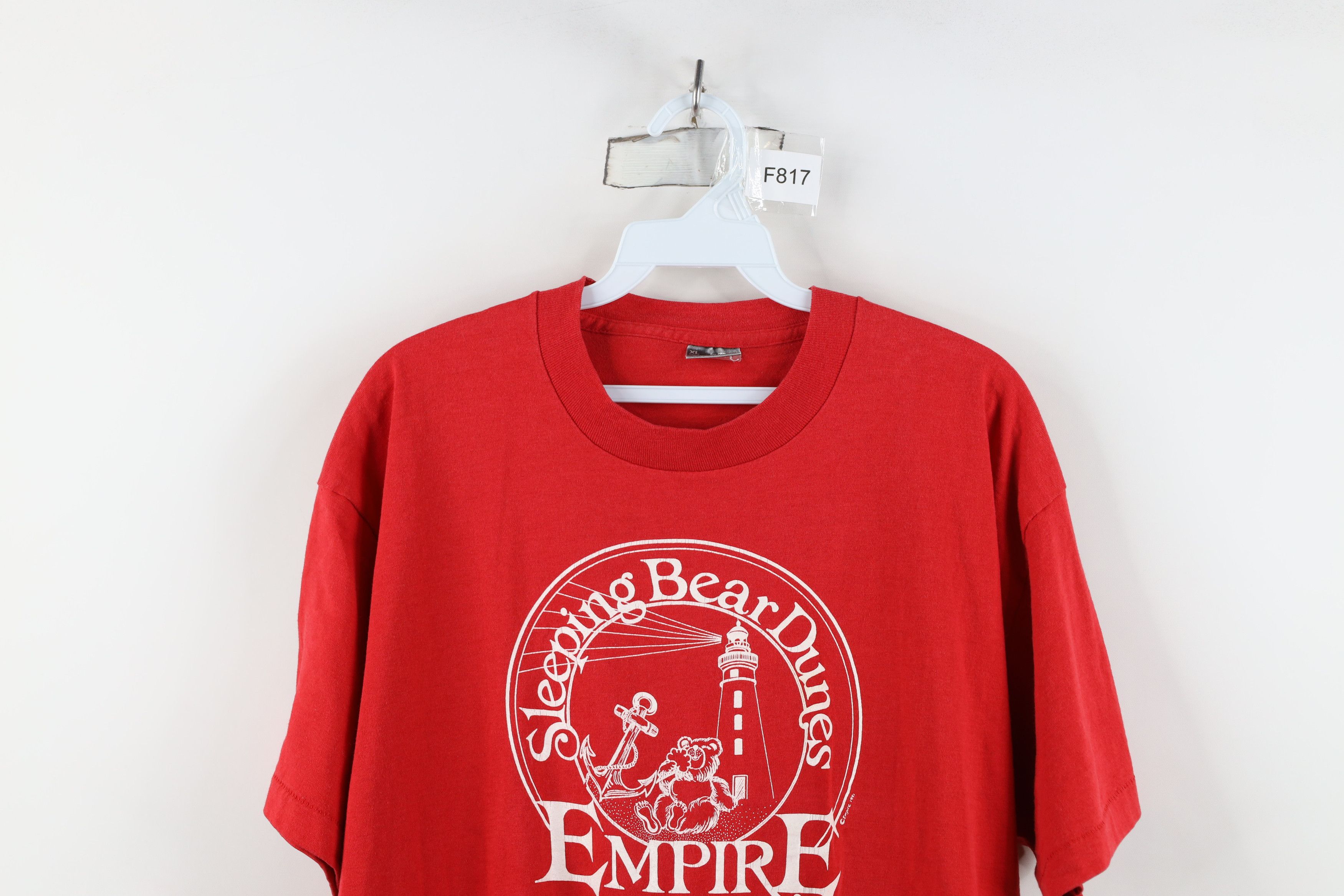 Vintage Vintage 90s Empire Sleeping Bear Dunes Michigan T-Shirt USA Size US XL / EU 56 / 4 - 2 Thumbnail