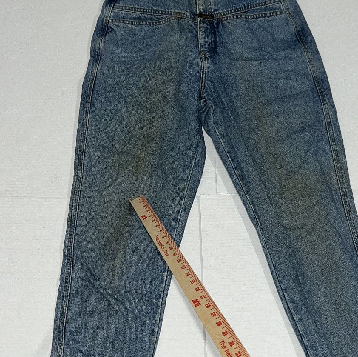 Marithe + Francois Girbaud Vintage Marithe Francois Girbaud High Rise Jeans 11/12 90s Size 31" - 10 Thumbnail