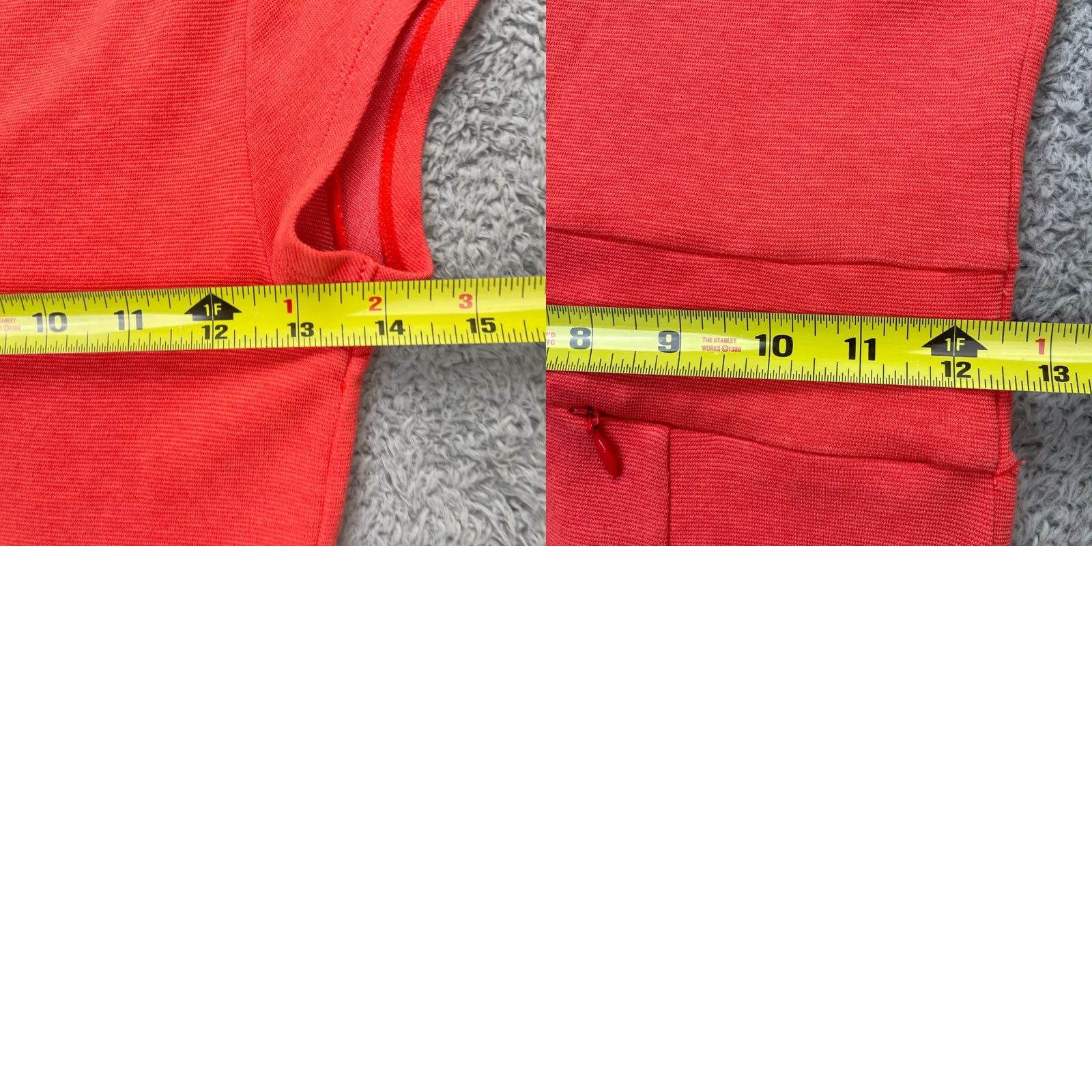 Toad&Co VINTAGE Toad&Co Dress Womens Small Red Shift Cotton Stretch Scoop Neck Cap Sleeve Size S / US 4 / IT 40 - 9 Thumbnail