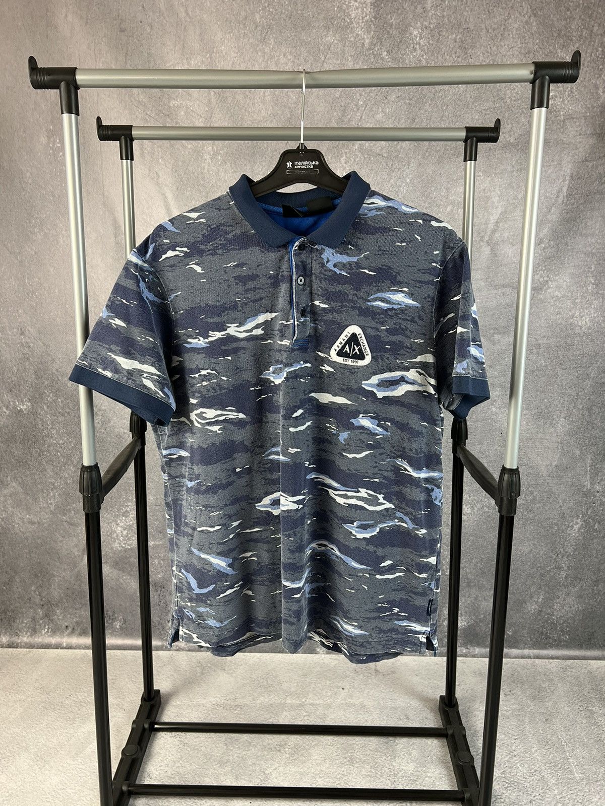 Armani Exchange Armani Exchange luxury designer polo T-shirt Size US L / EU 52-54 / 3 - 1 Thumbnail