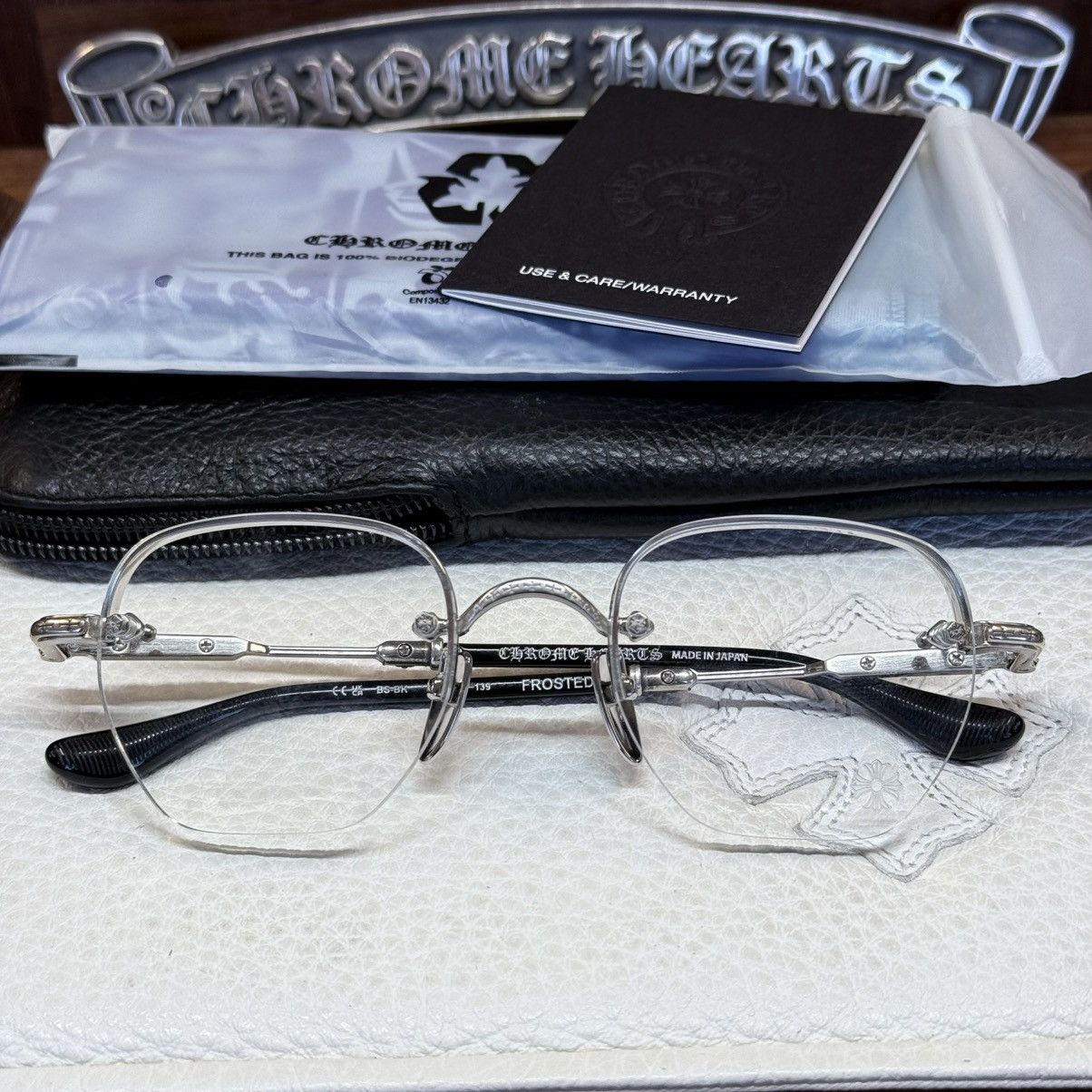 Chrome Hearts Chrome Hearts Frosted Glasses Size ONE SIZE - 12 Thumbnail