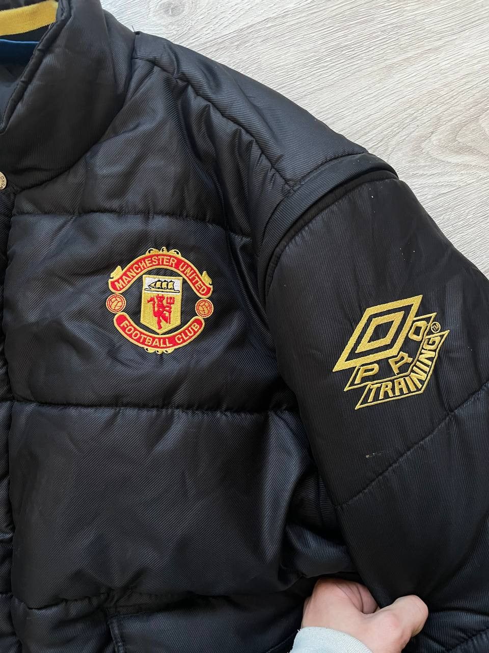 Umbro Manchester United Umbro Sharp puffer jacket football 90s Size US L / EU 52-54 / 3 - 5 Thumbnail